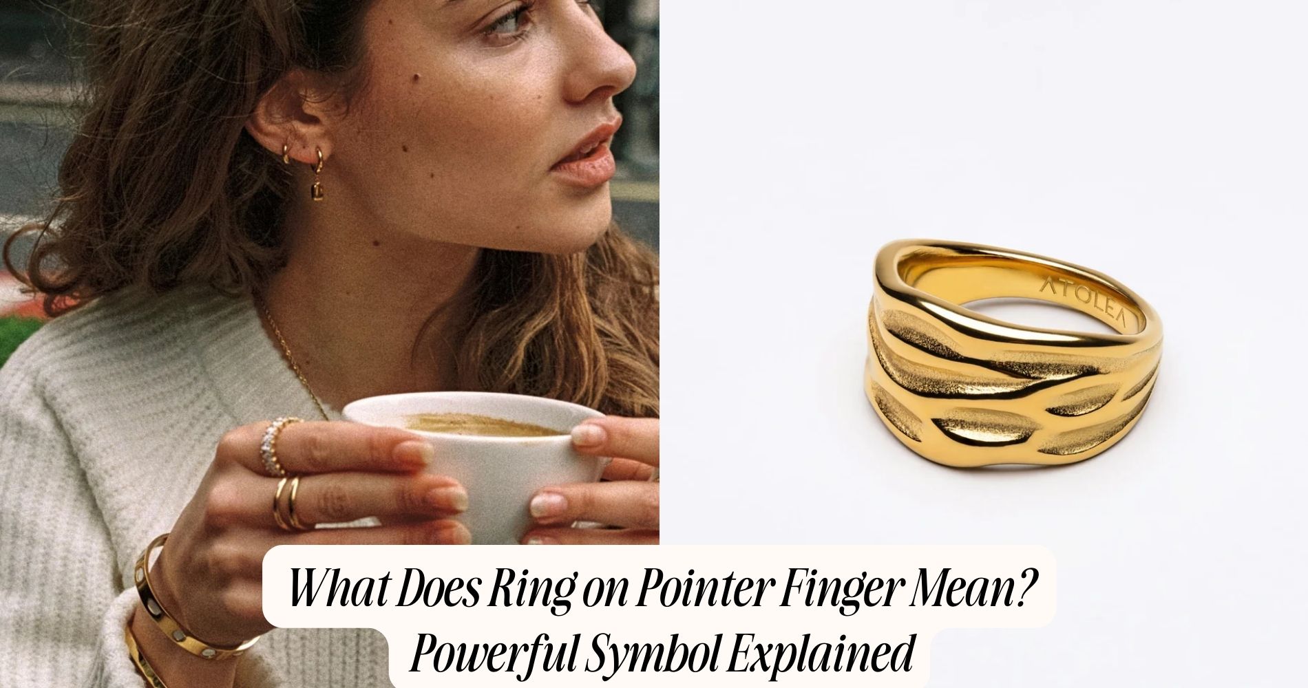 what does ring on pointer finger mean