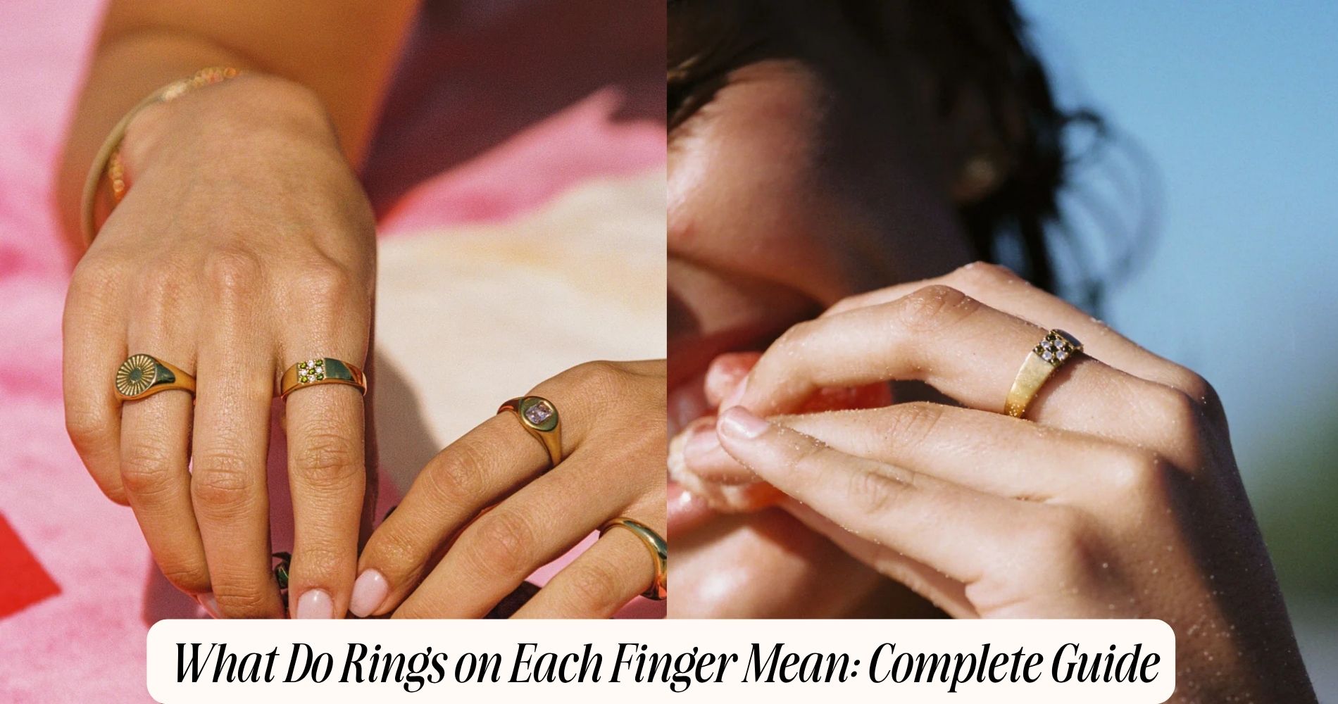 what do rings on each finger mean