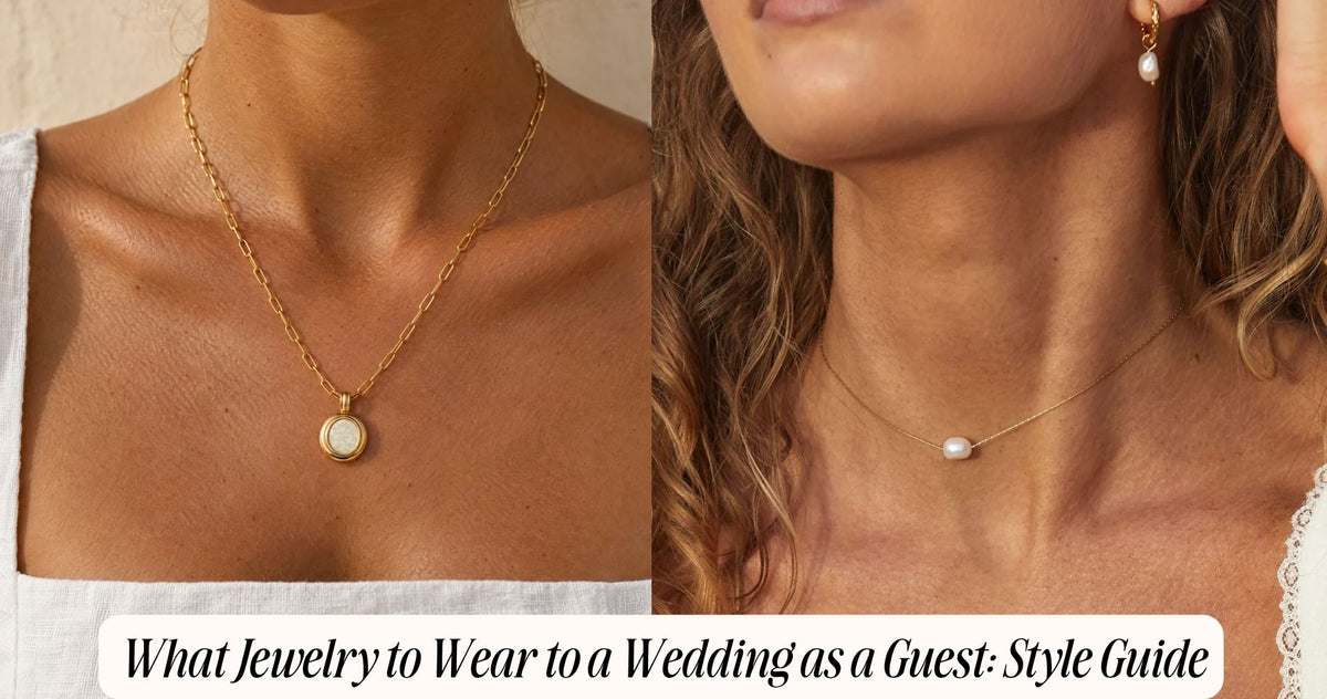 what jewelry to wear to a wedding as a guest