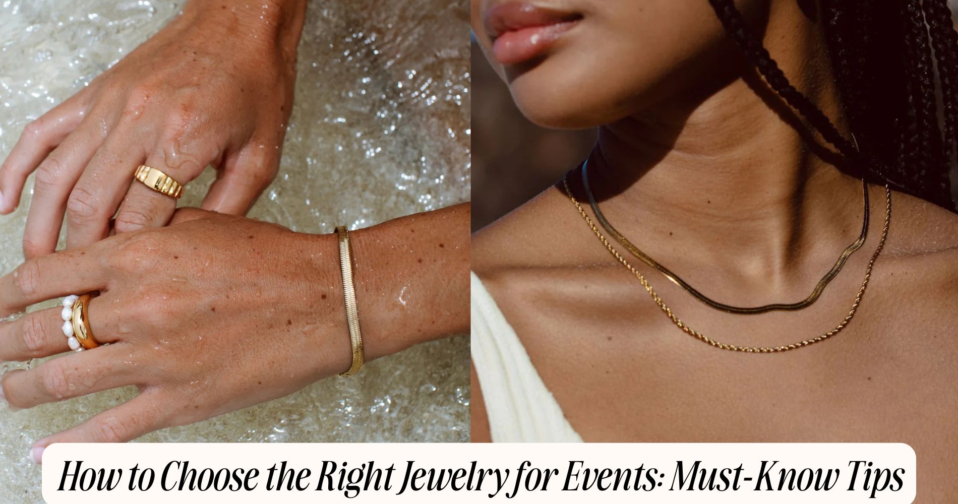how to choose the right jewelry for events