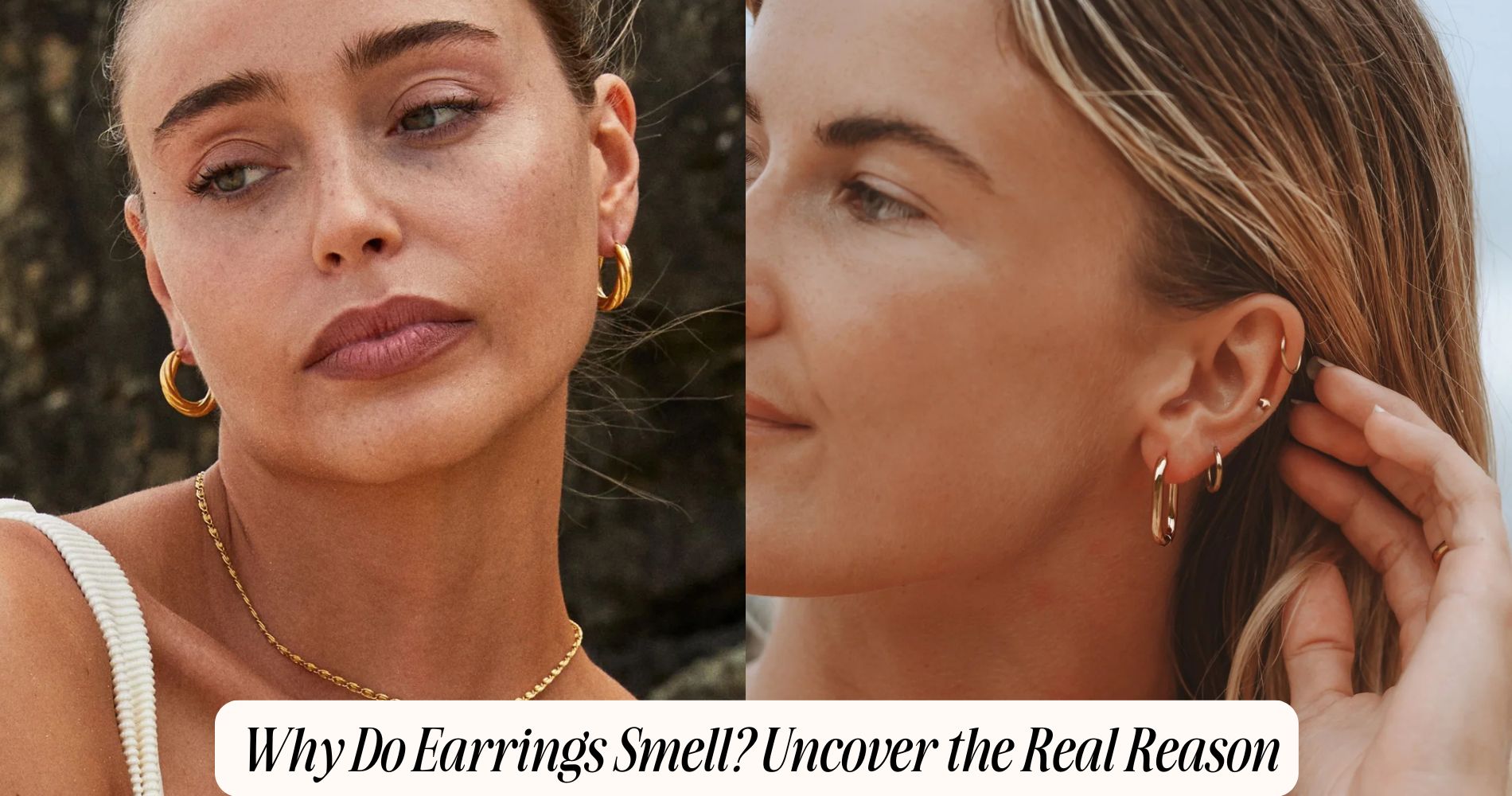 why do earrings smell