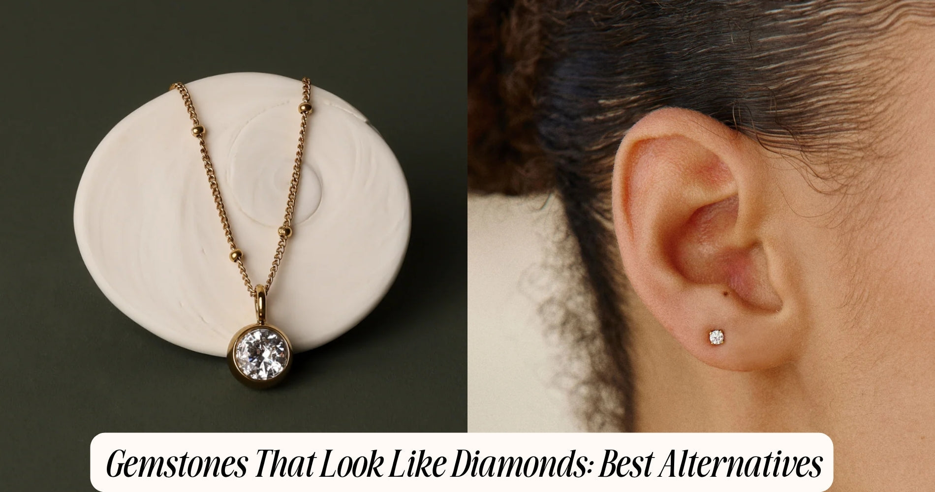 gemstones that look like diamonds