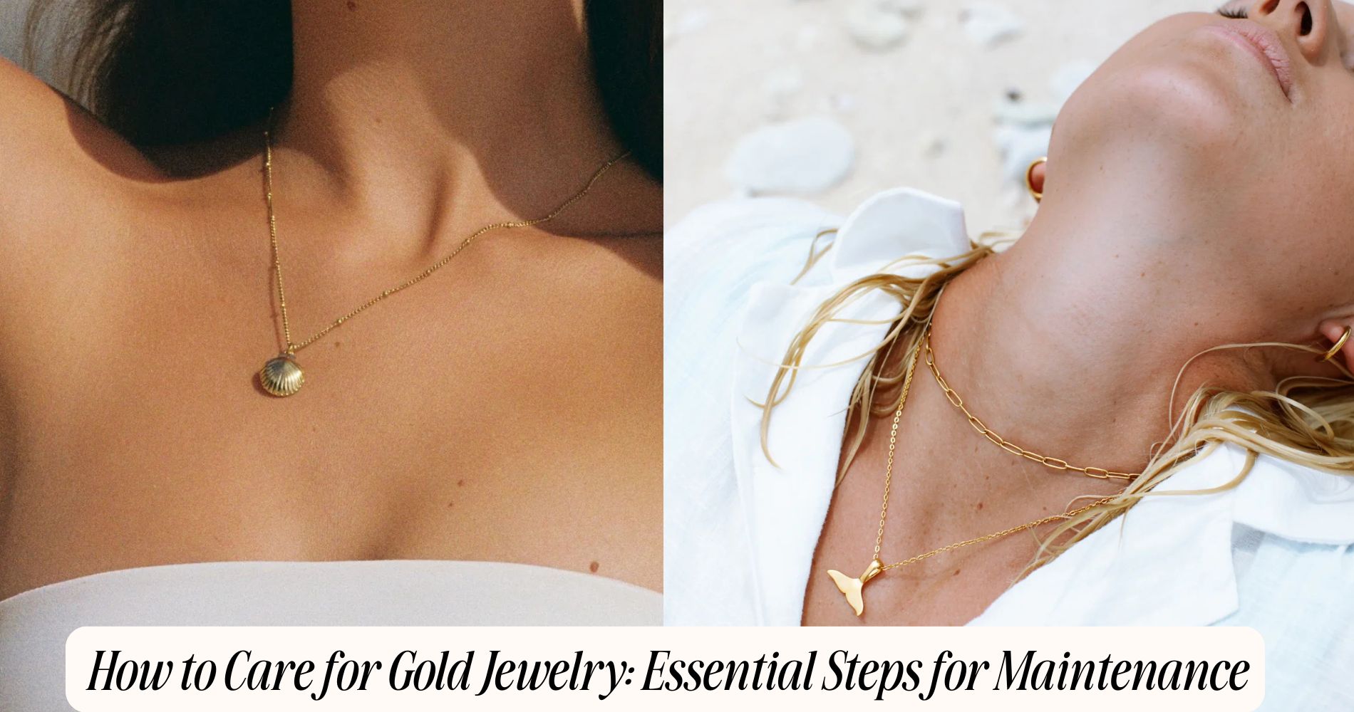 how to care for gold jewelry