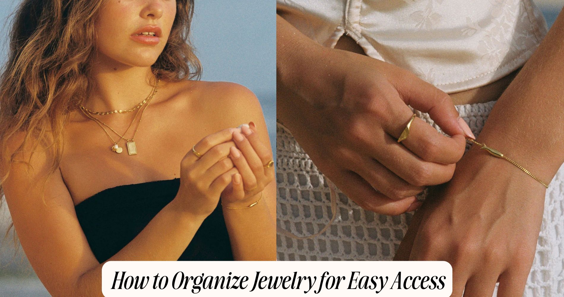 how to organize jewelry