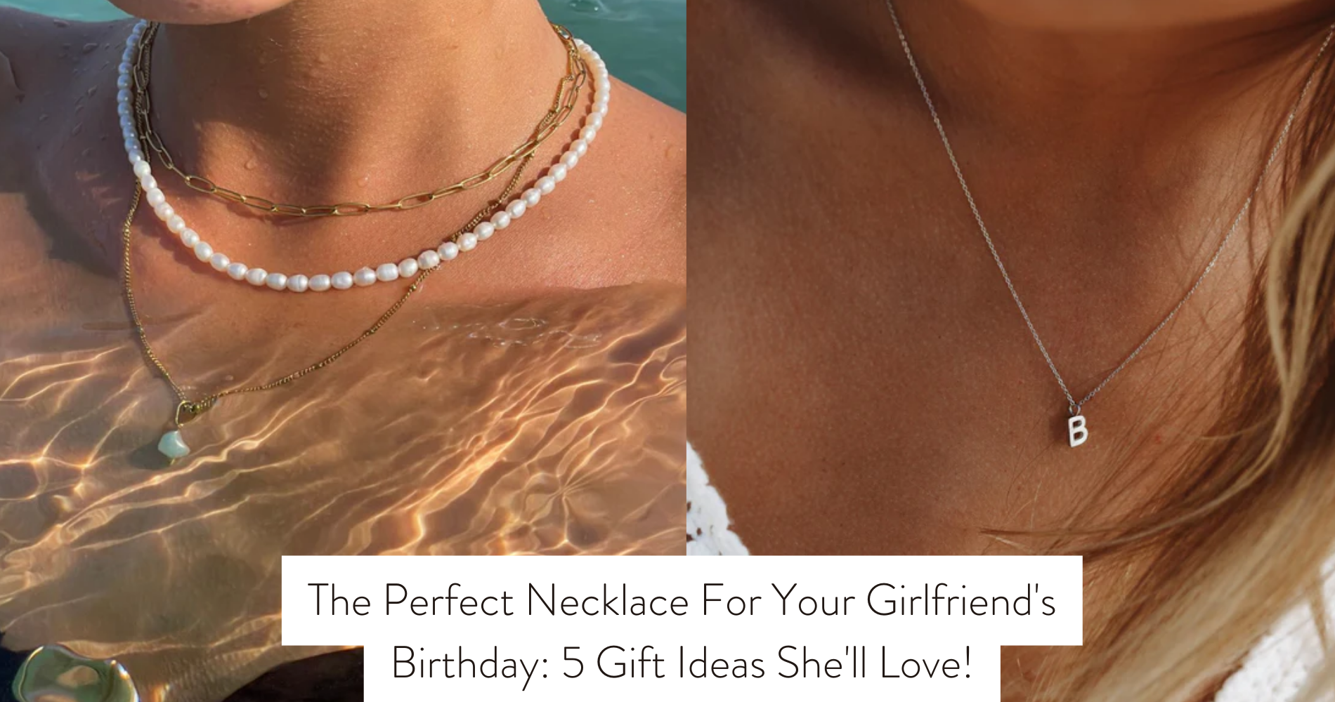 necklace for girlfriend birthday