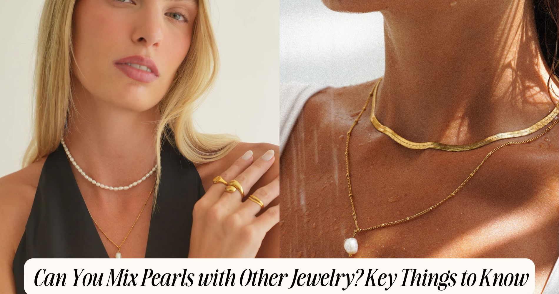 can you mix pearls with other jewelry