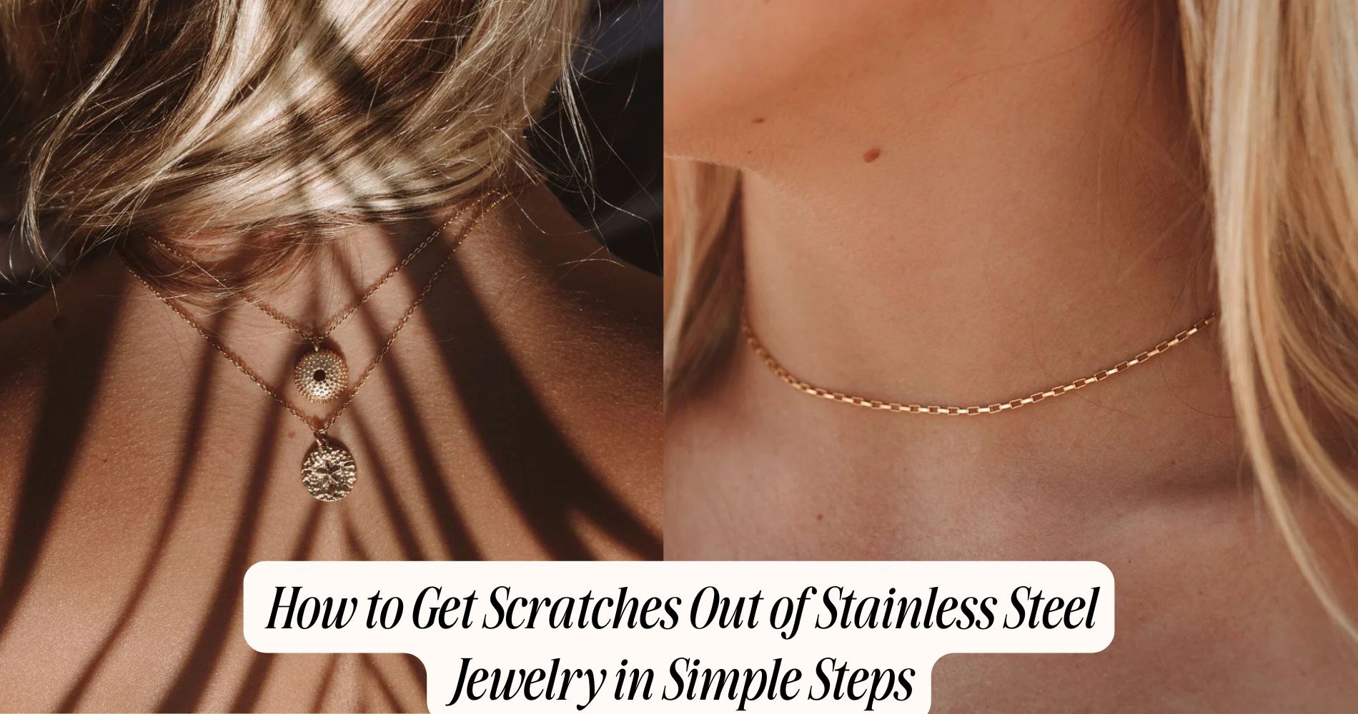 how to get scratches out of stainless steel jewelry