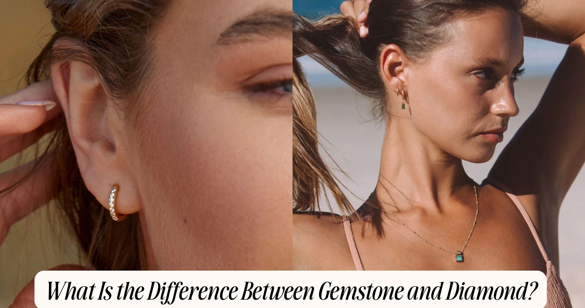 what is the difference between gemstone and diamond