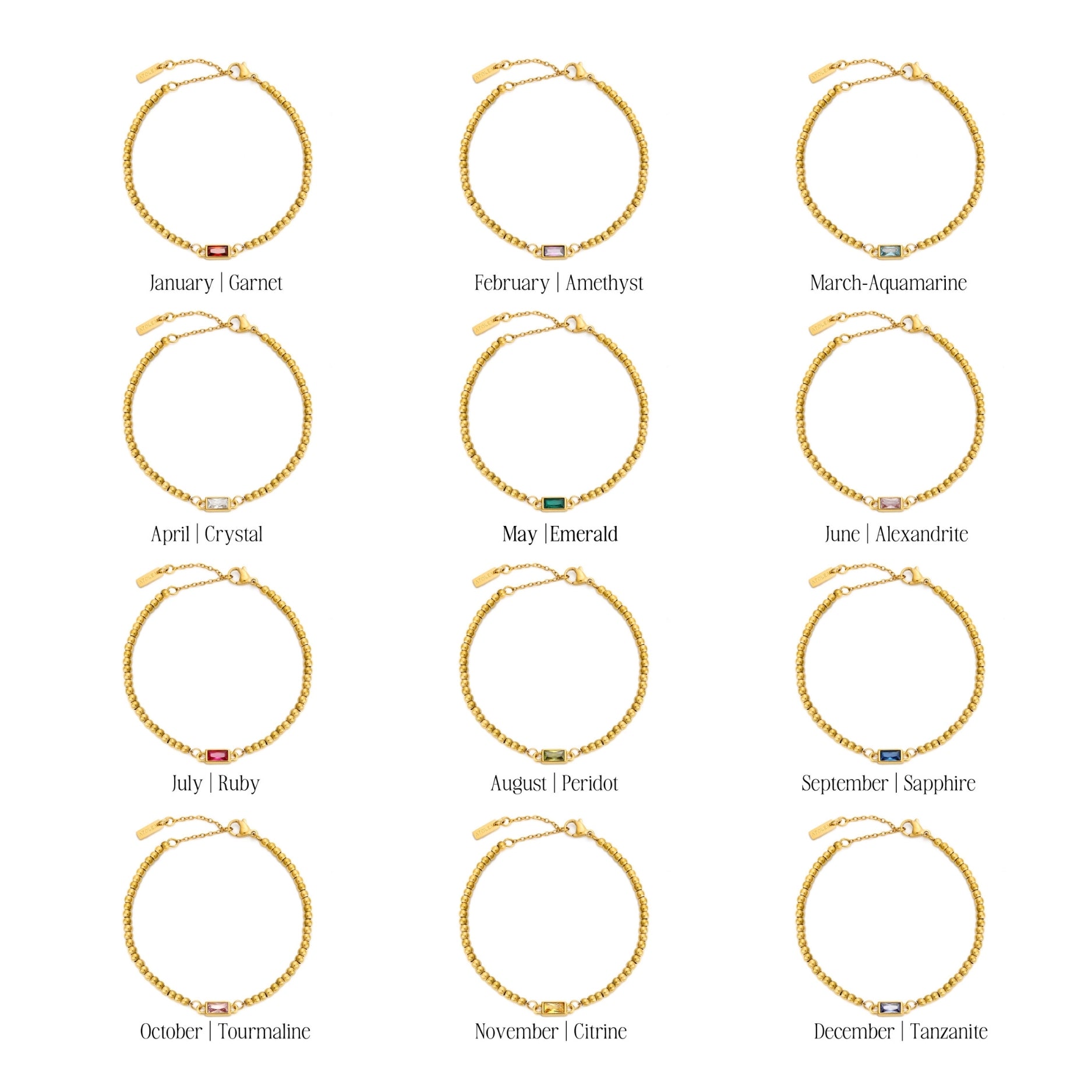 Beaded Color Chart