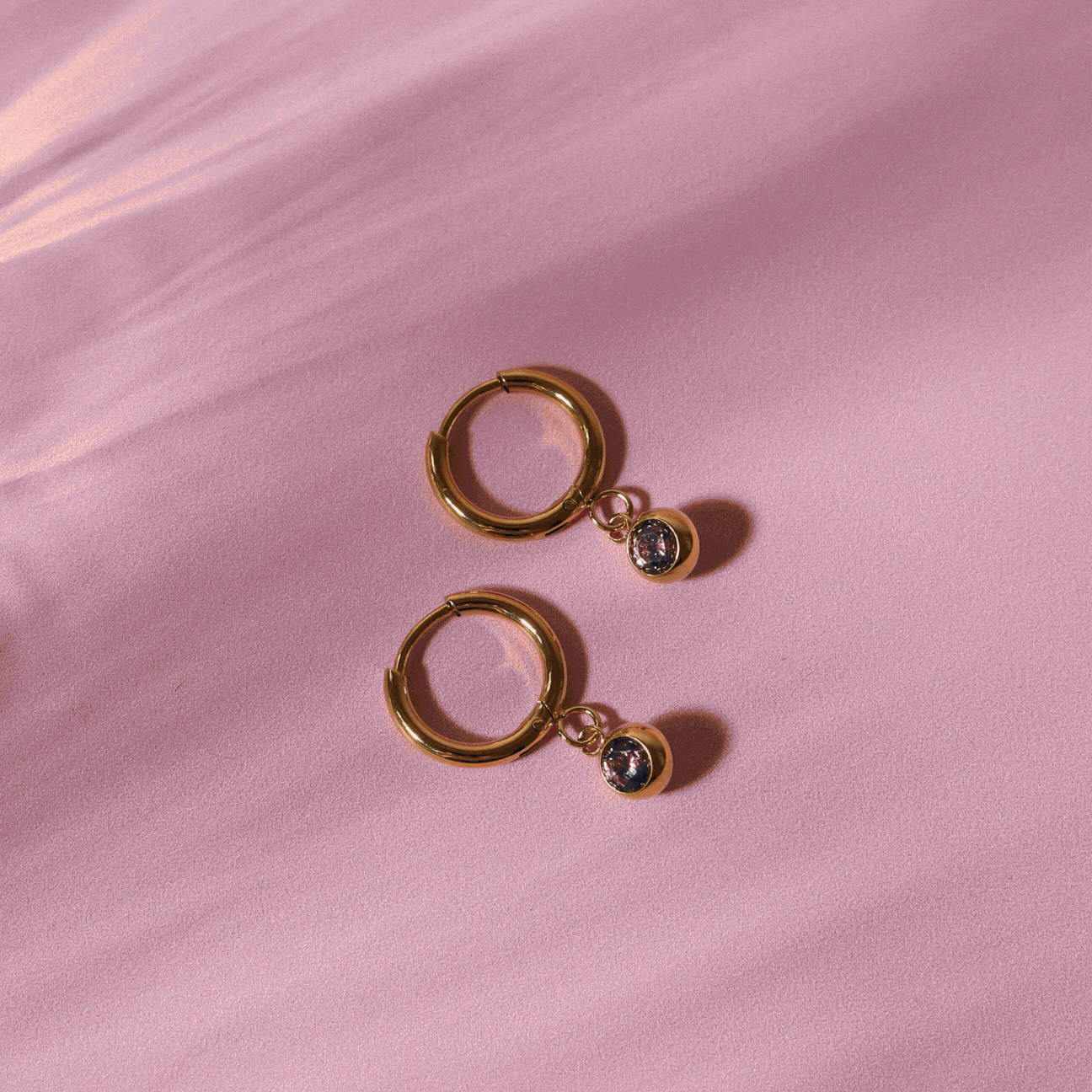 Birthstone Hoops