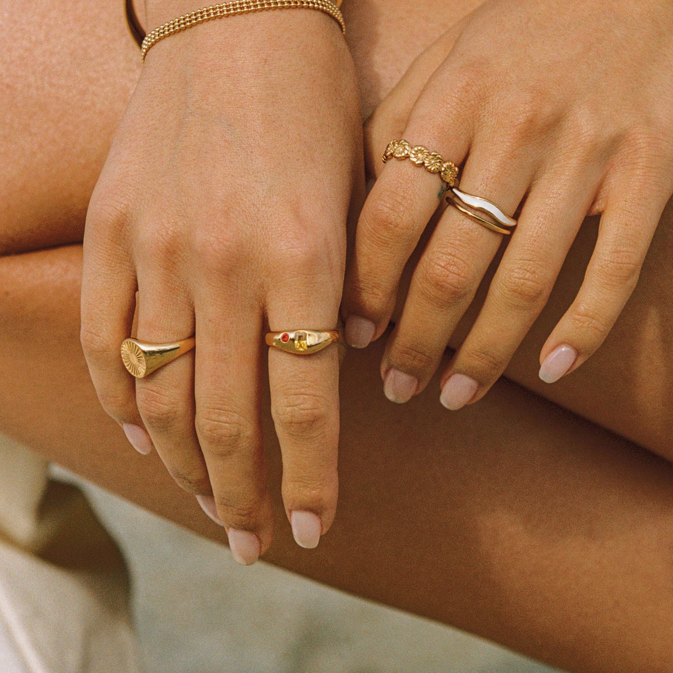 Bold Gold Statement Ring