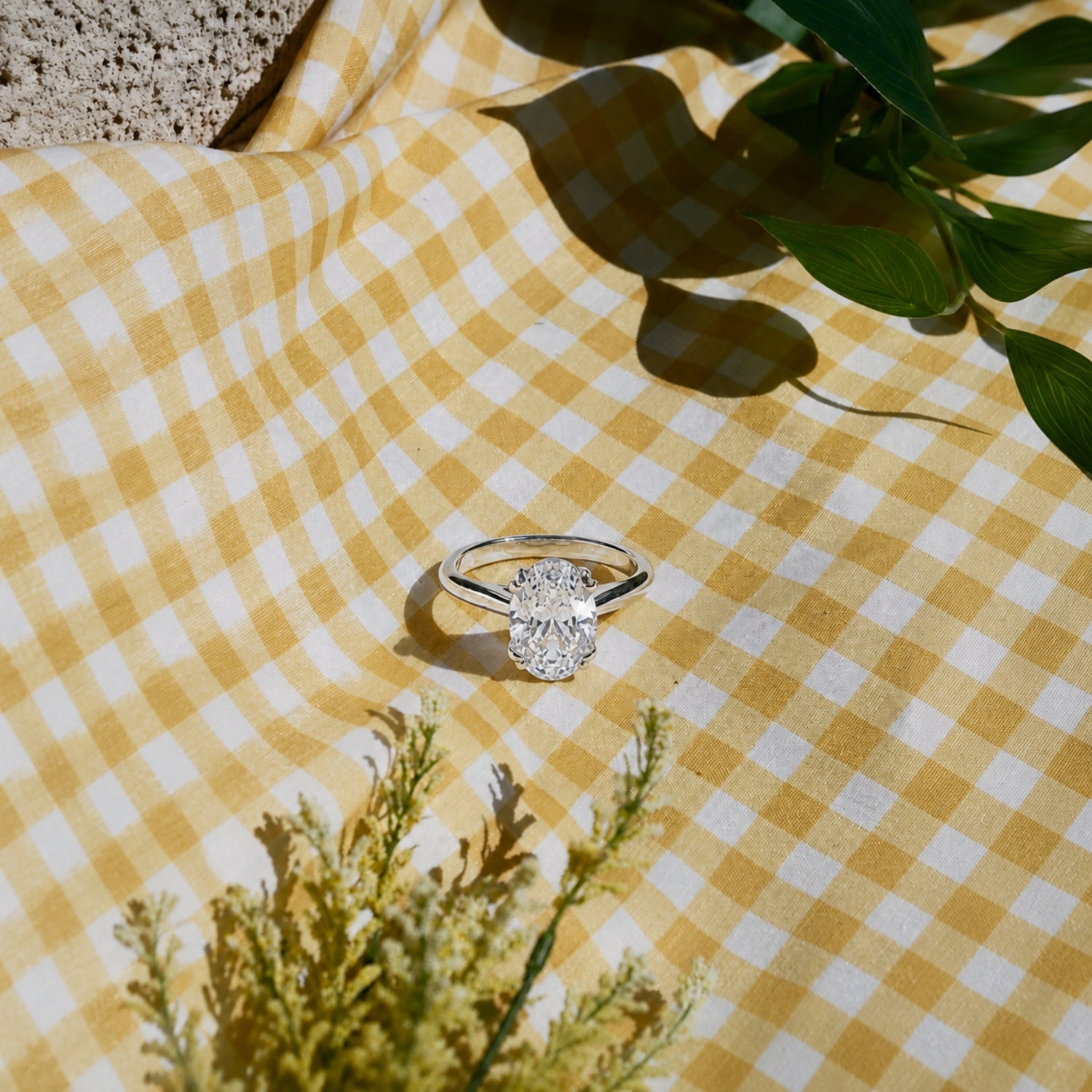 Crystal Gemstone Ring