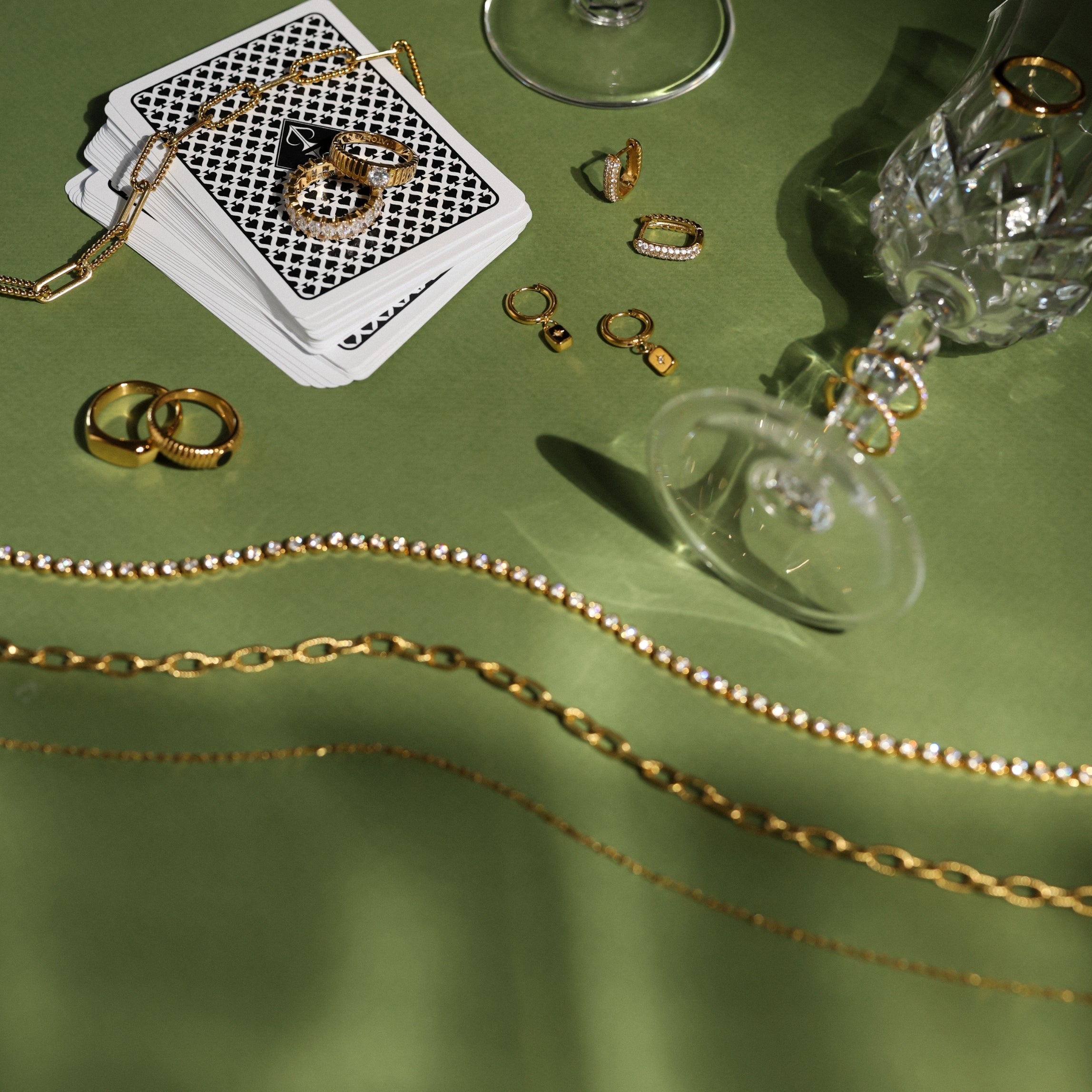 Elegant Tennis Necklace