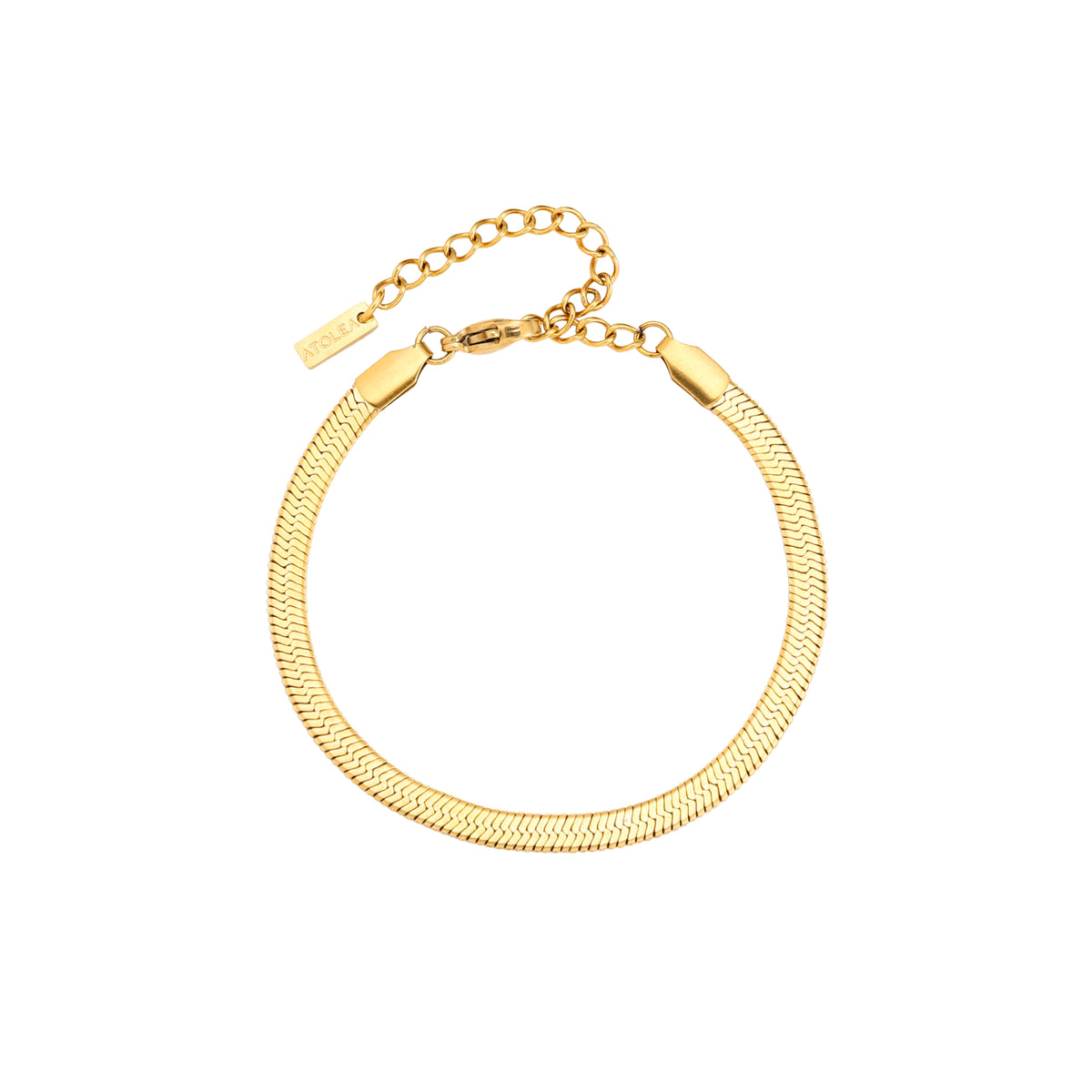 Kauai Herringbone Bracelet Gold
