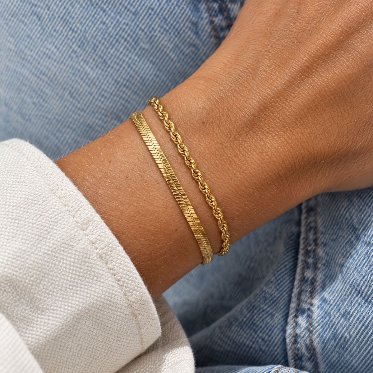 Layered Gold Bracelet