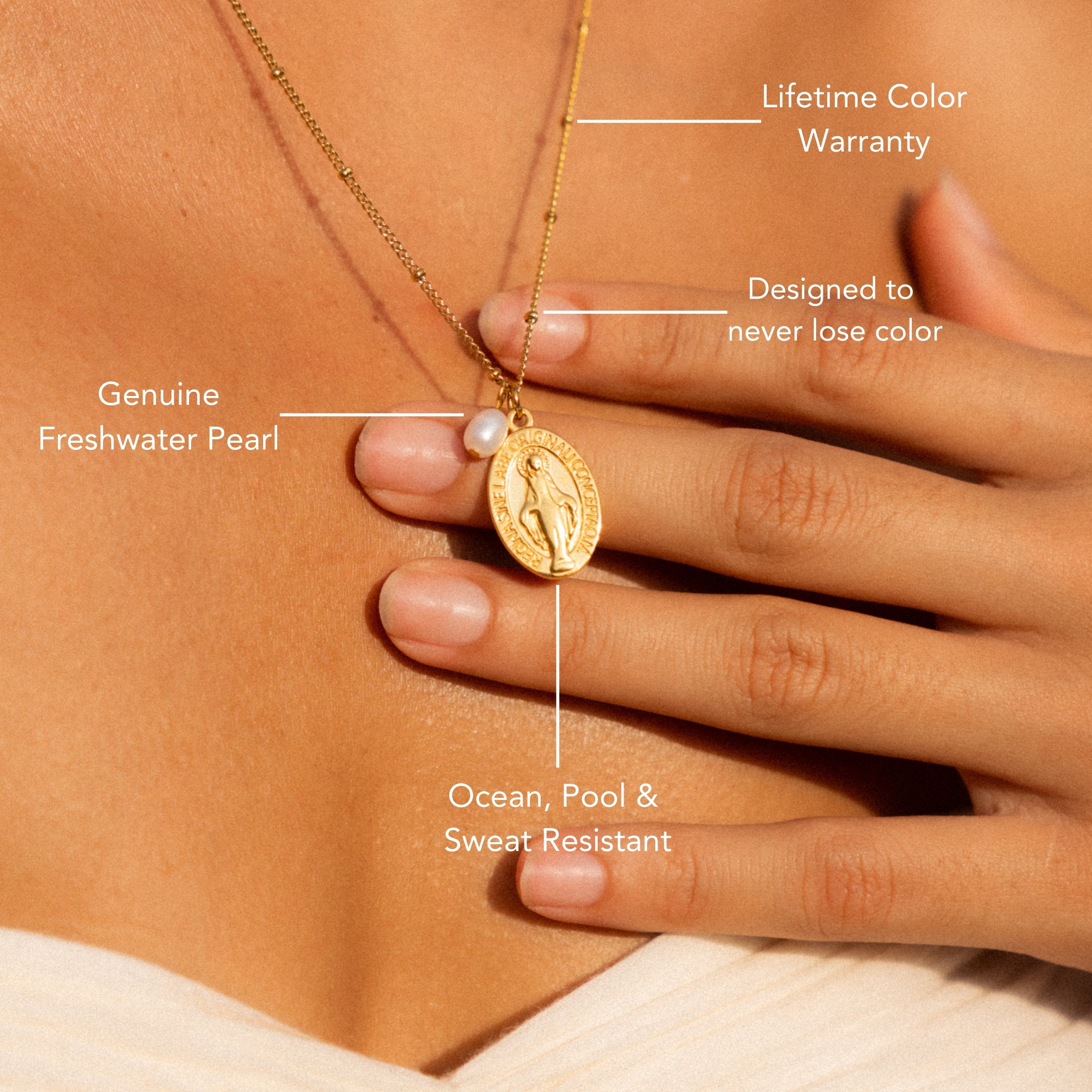 Minimal Cross Pendant