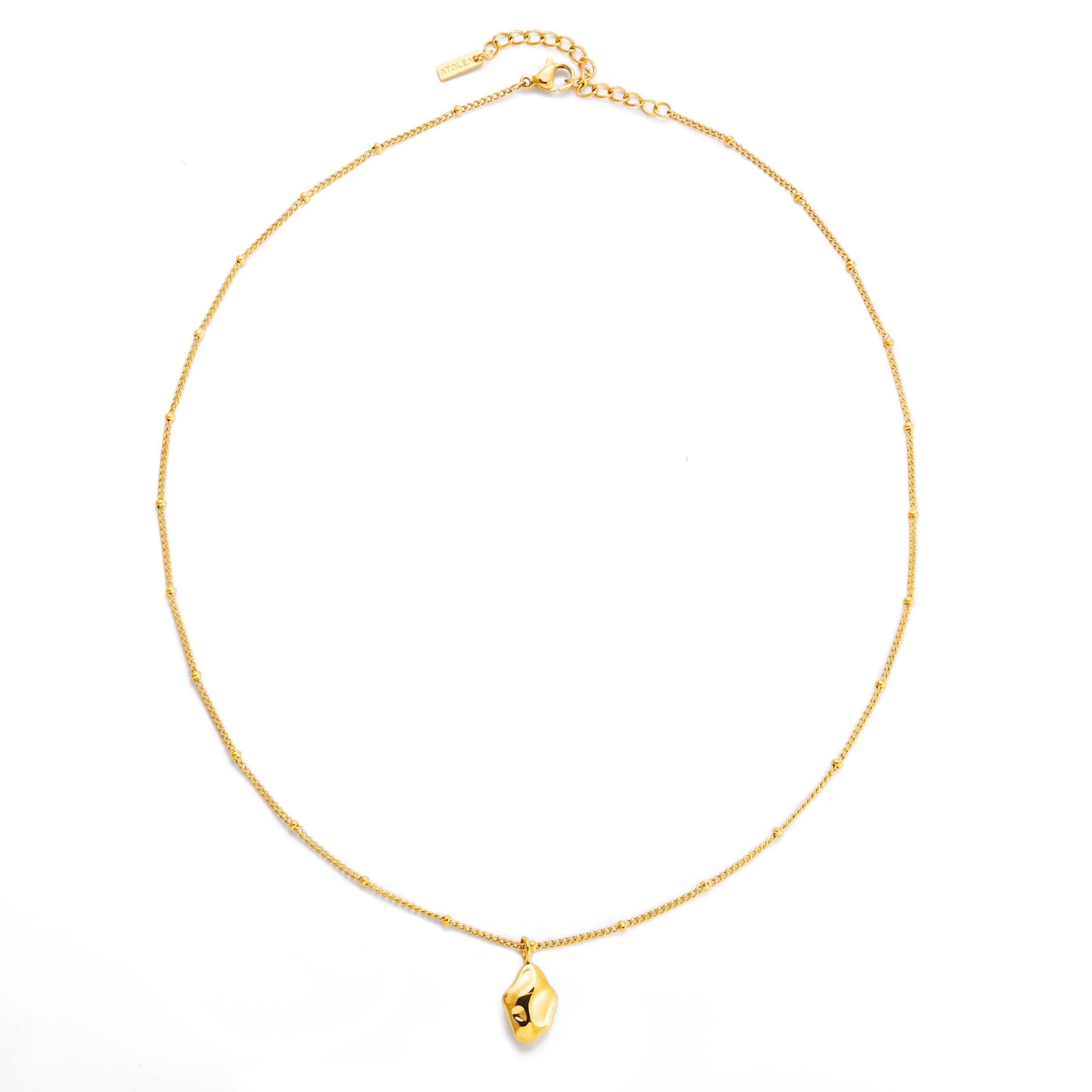 Polished Coin Pendant