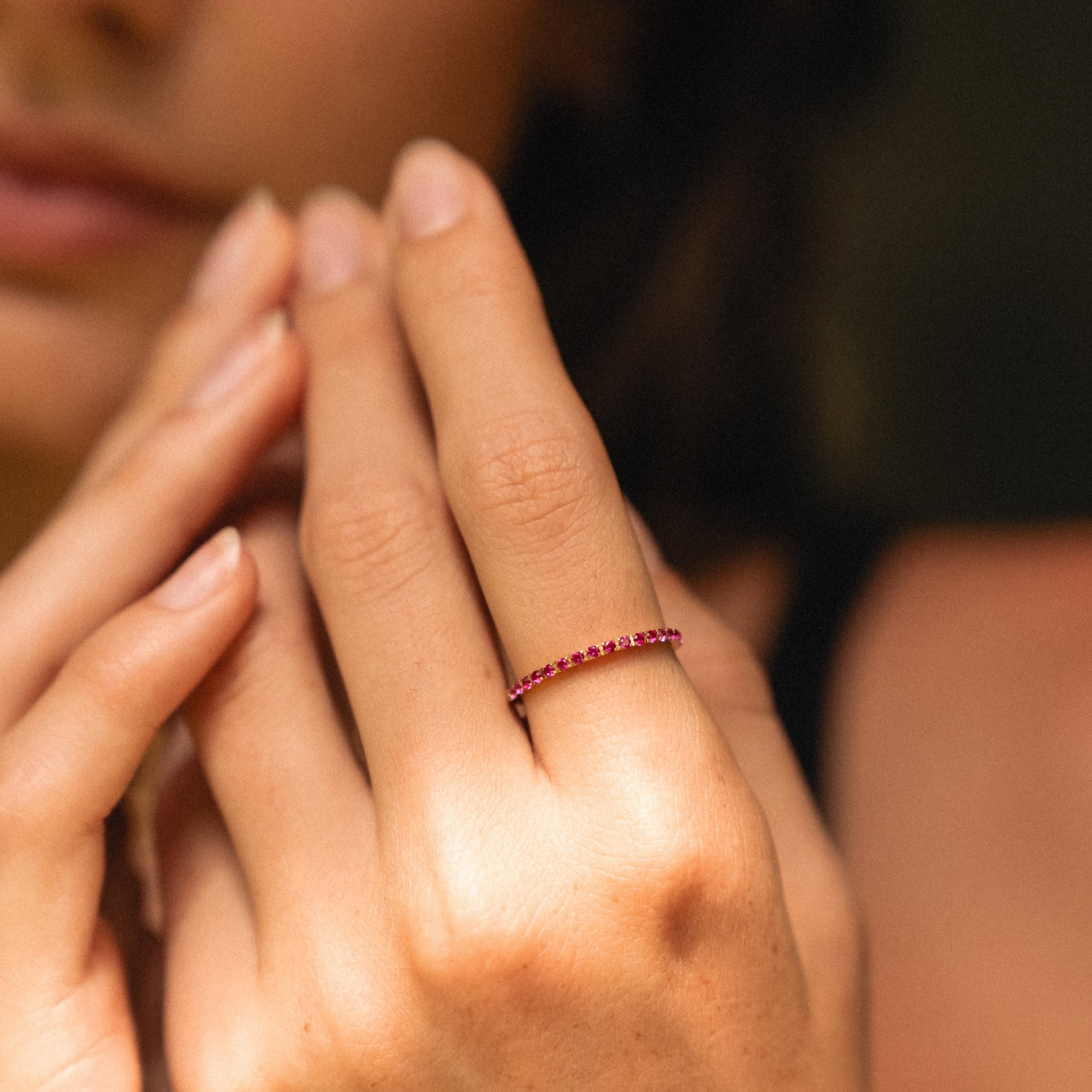 Red Slim Ring