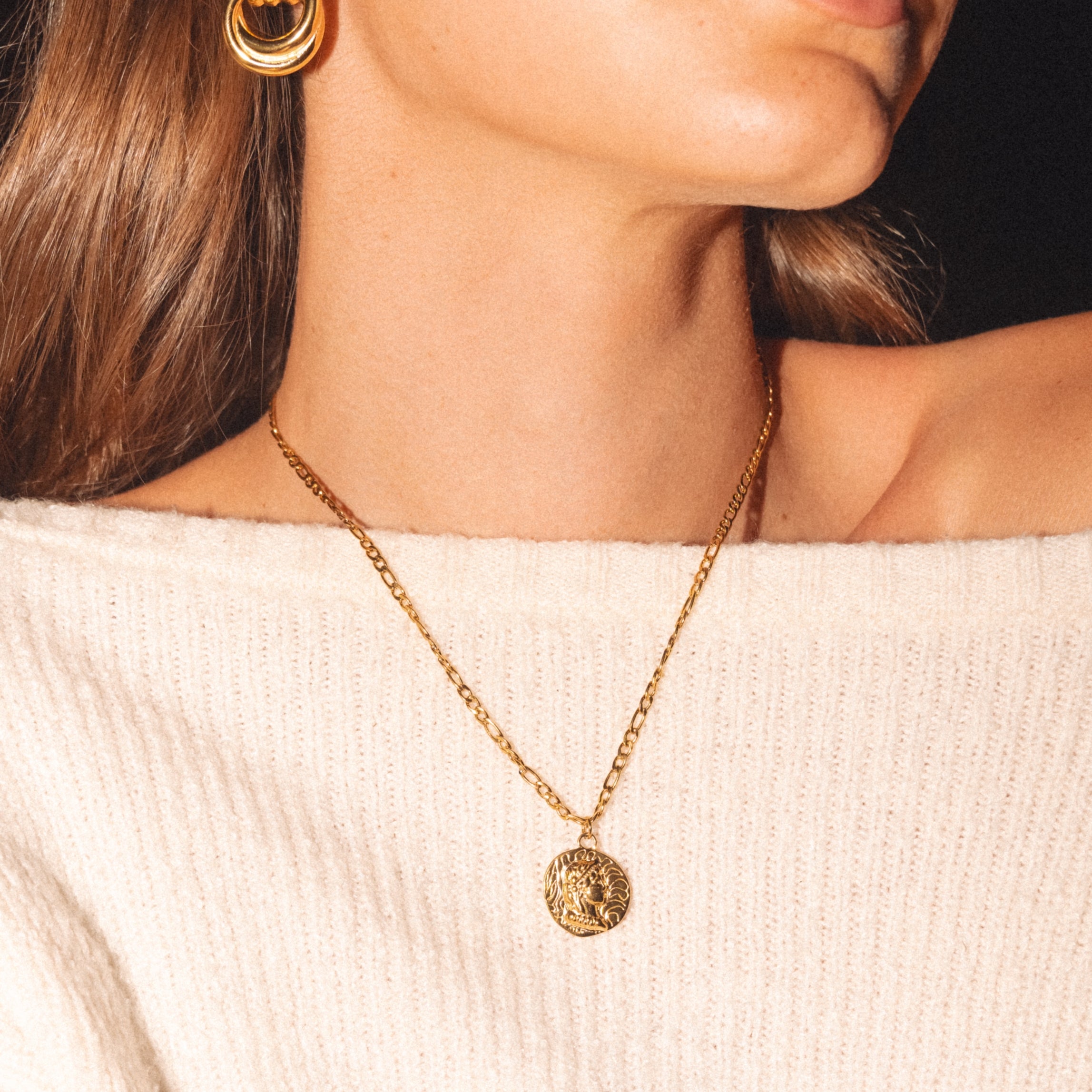 Roma Coin Pendant