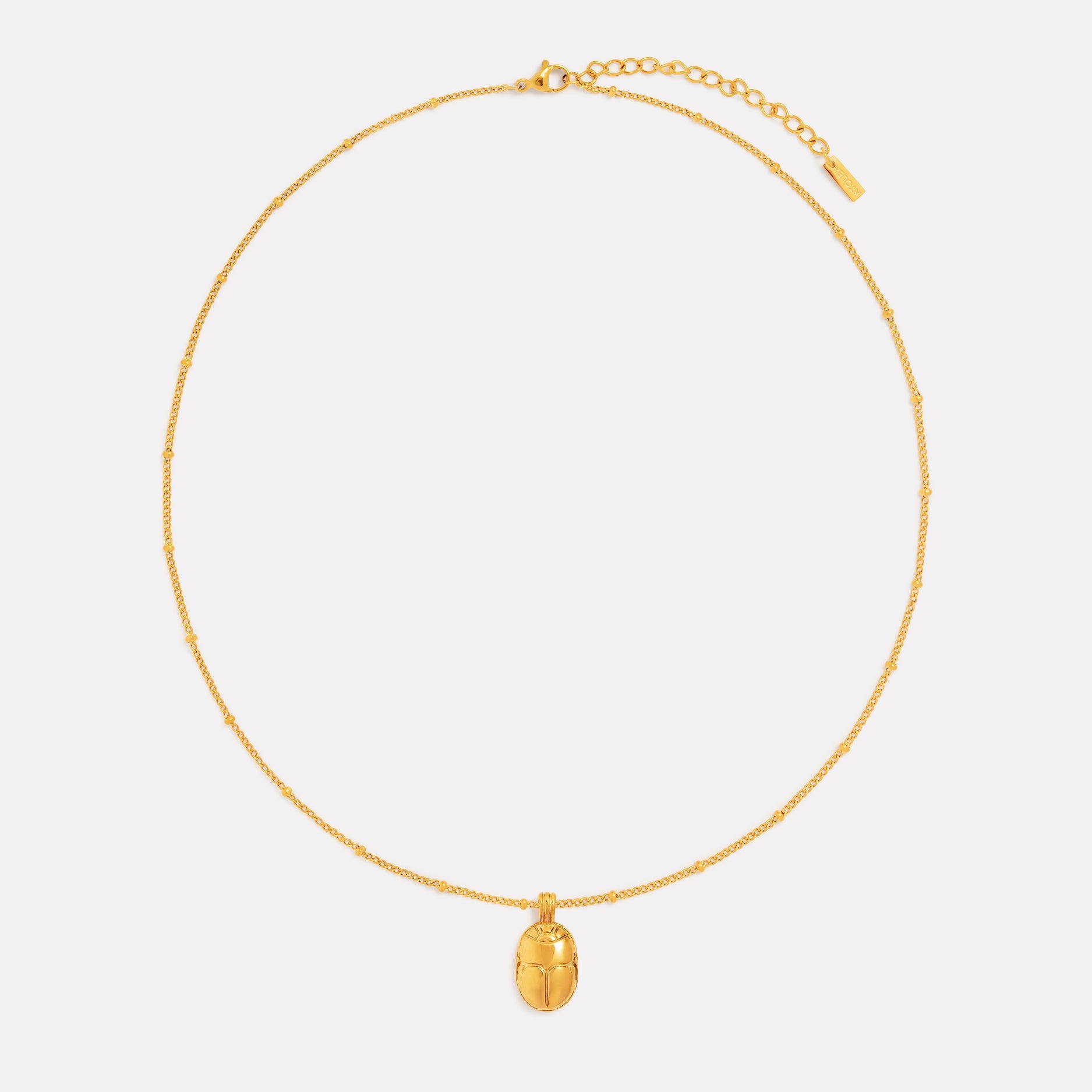 Scarab Necklace Styled Look