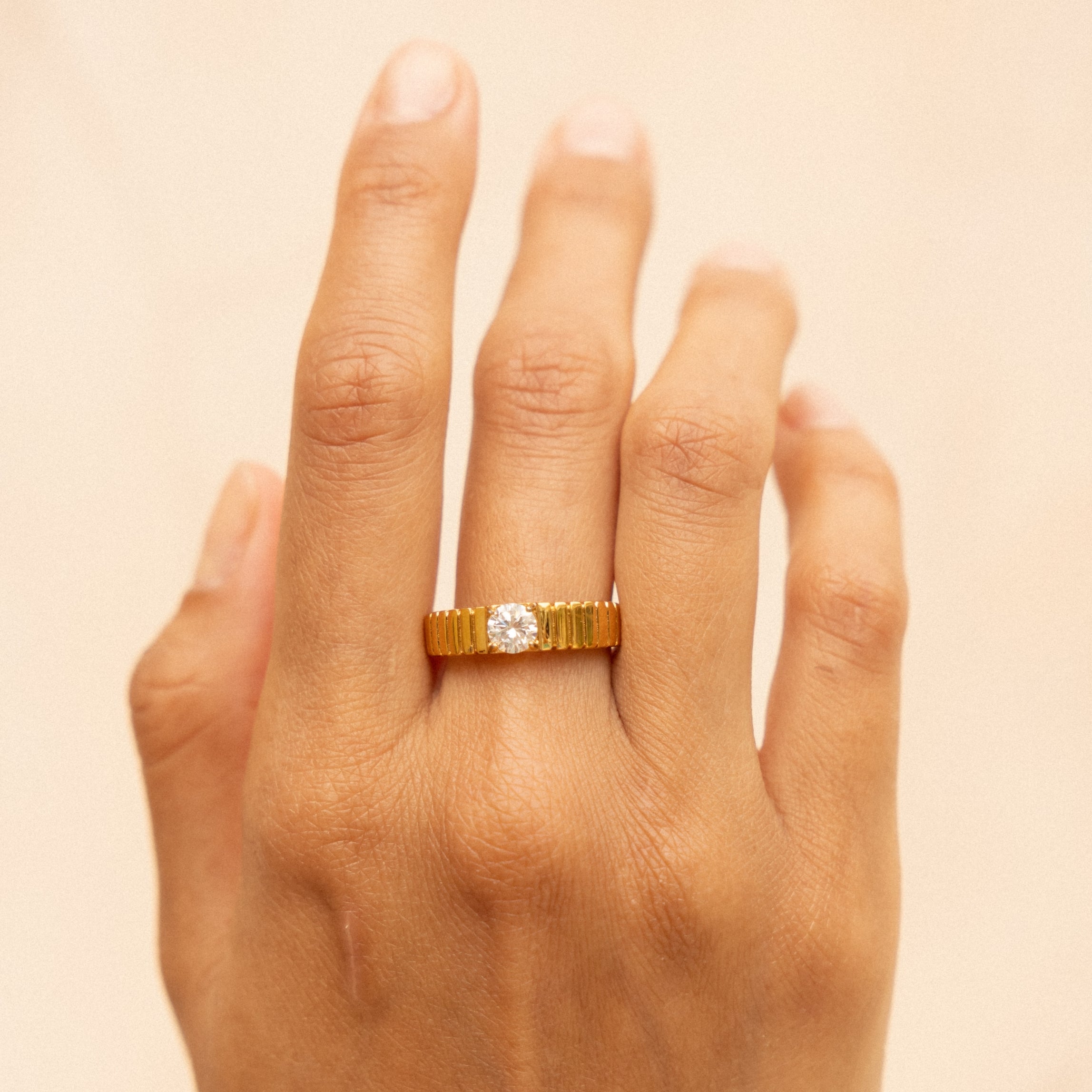 Sleek Statement Ring