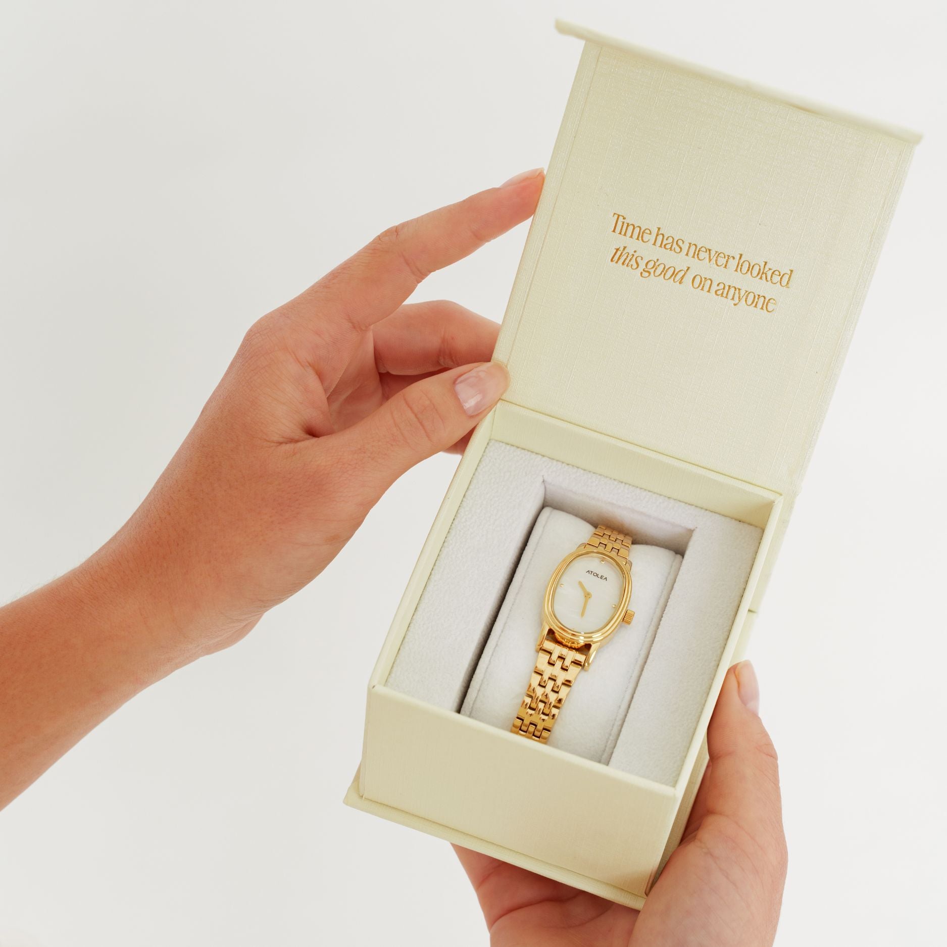 Waterproof Gold Watch