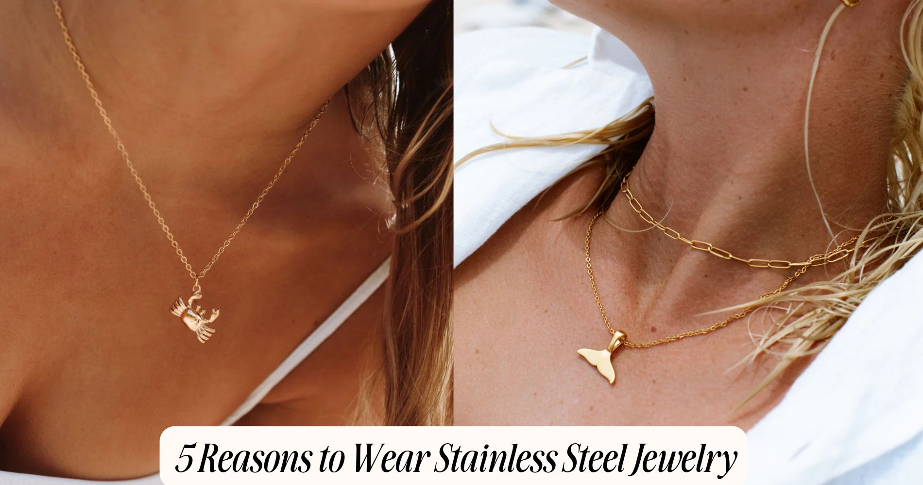 reasons to wear stainless steel jewelry