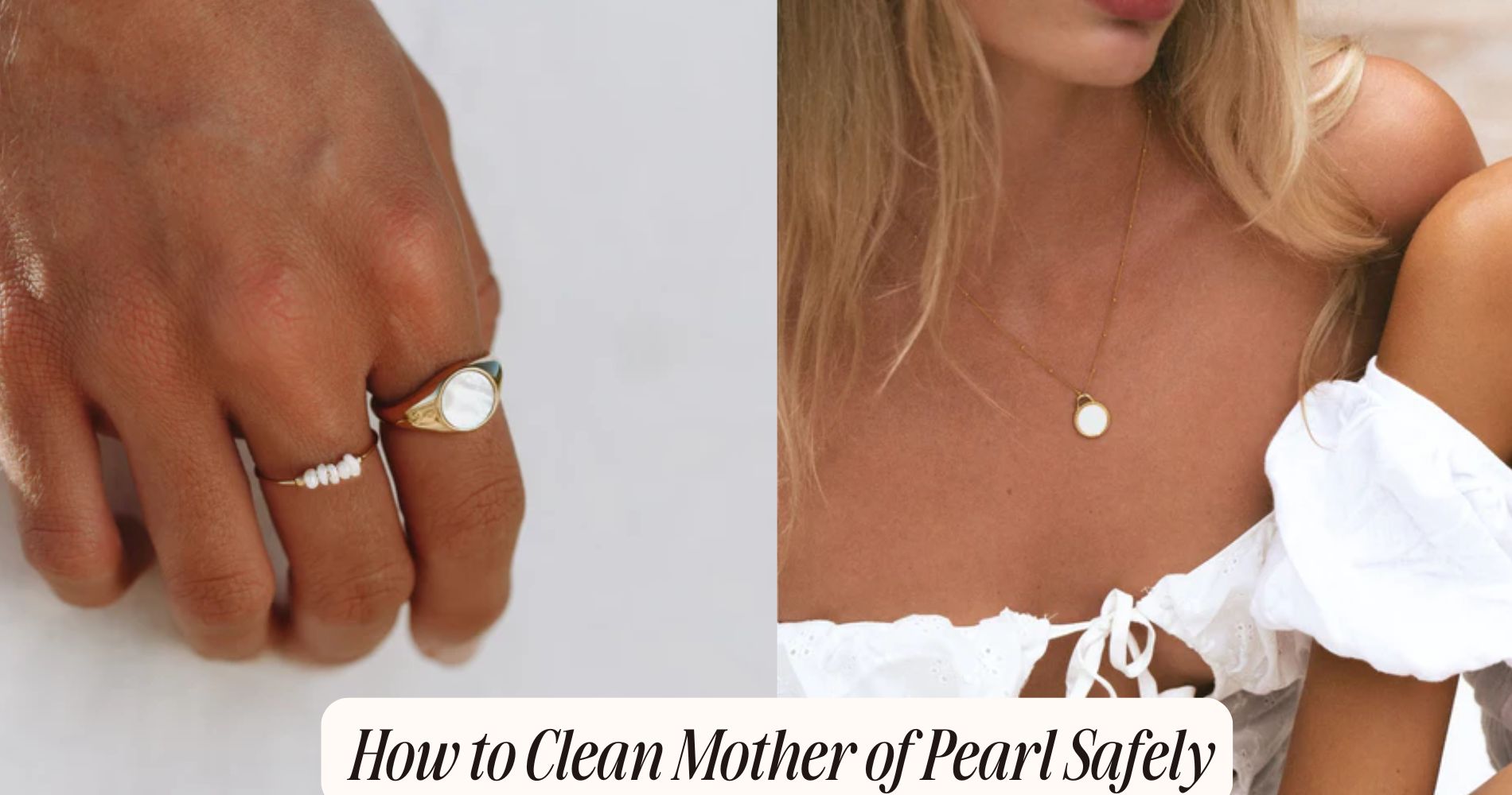 how to clean mother of pearl