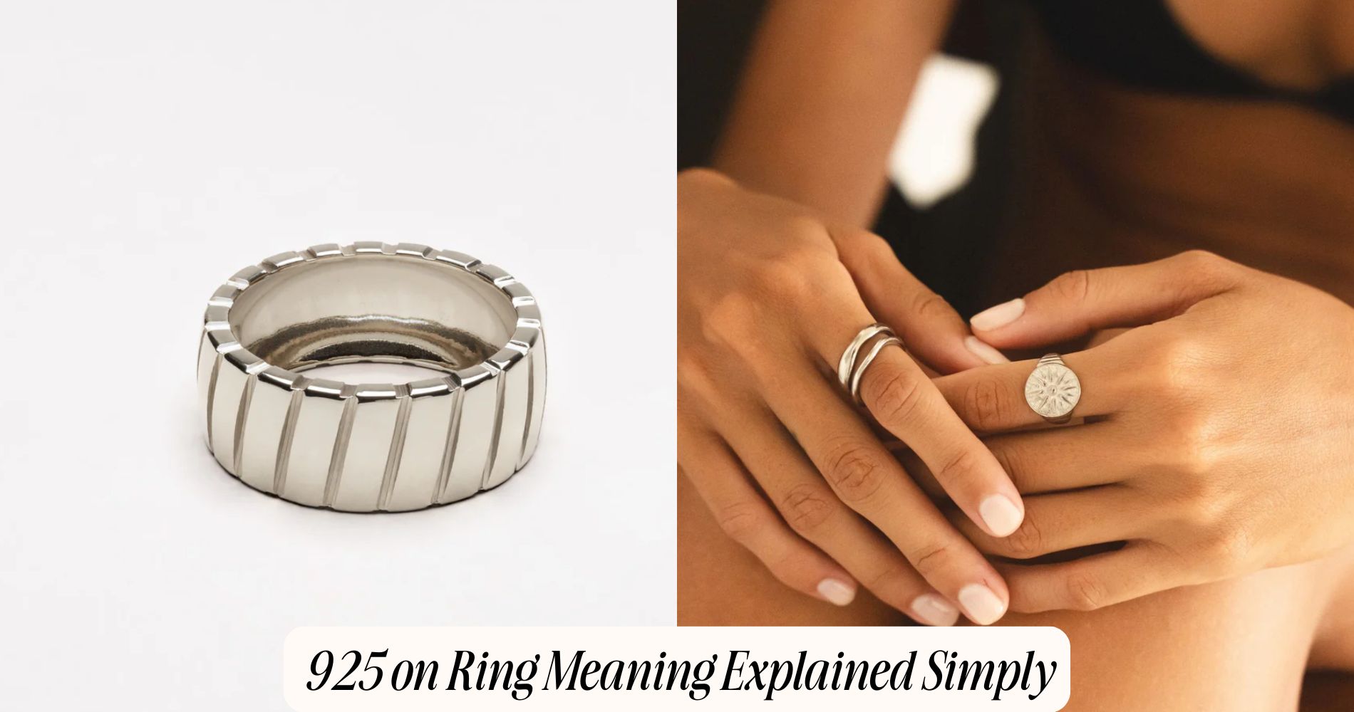 925 on ring