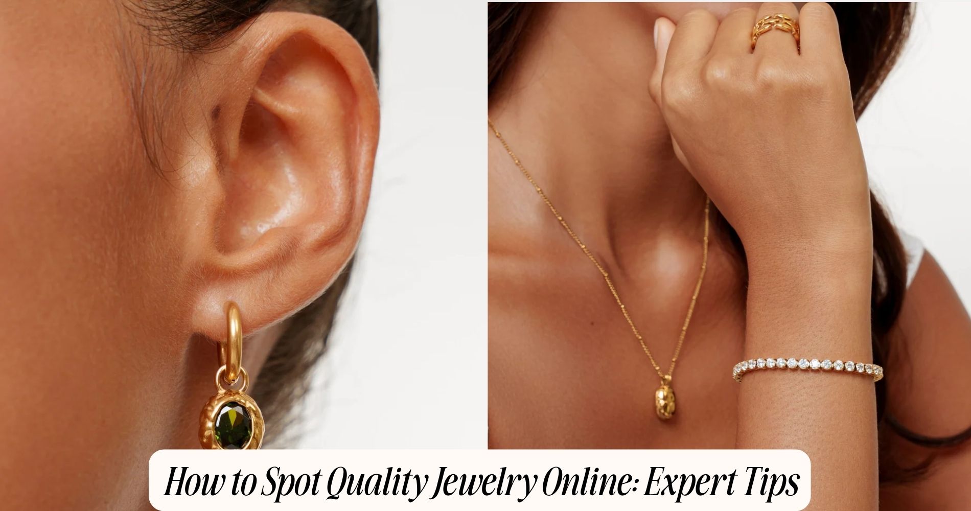 how to spot quality jewelry online
