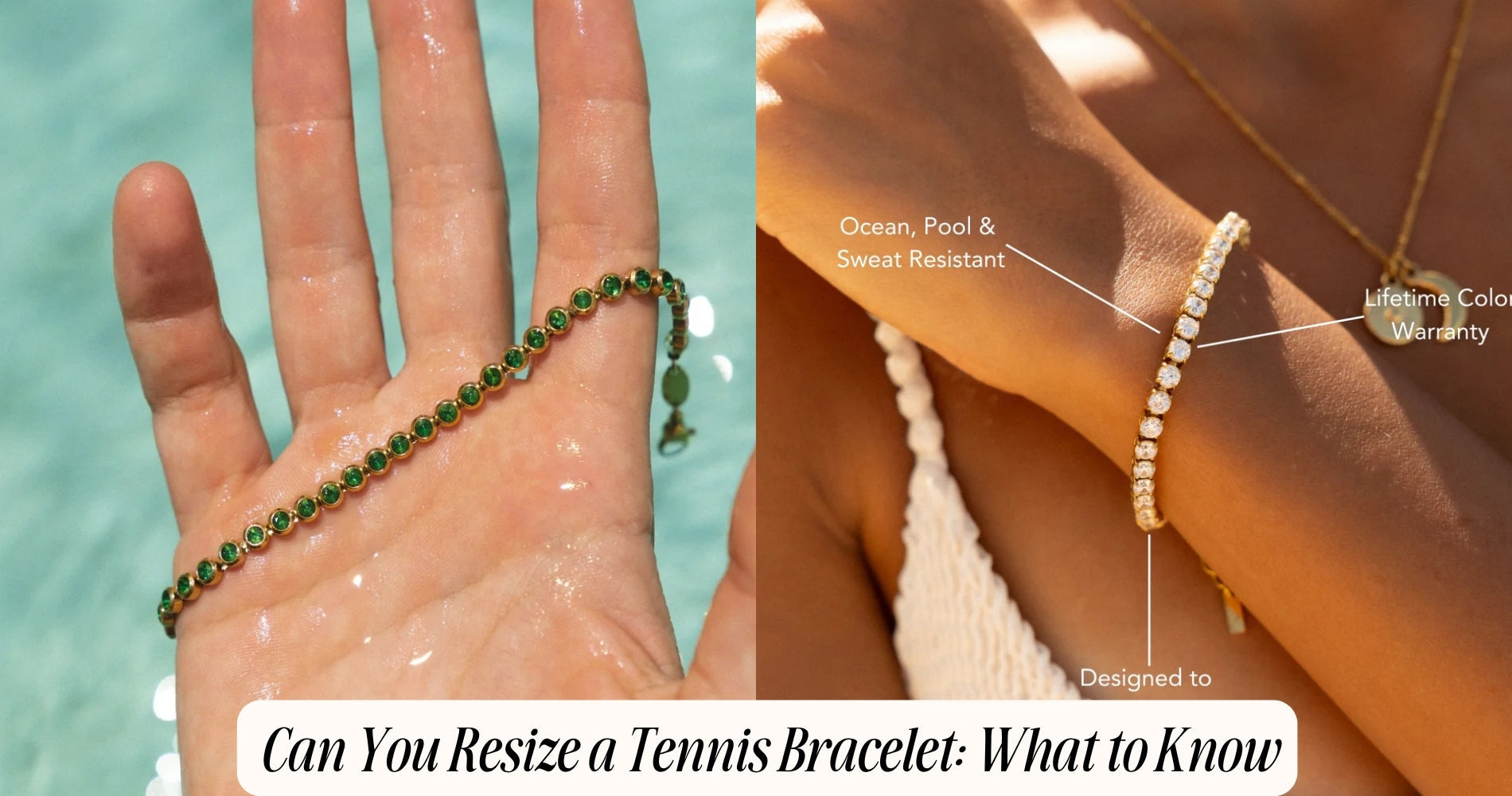 can you resize a tennis bracelet