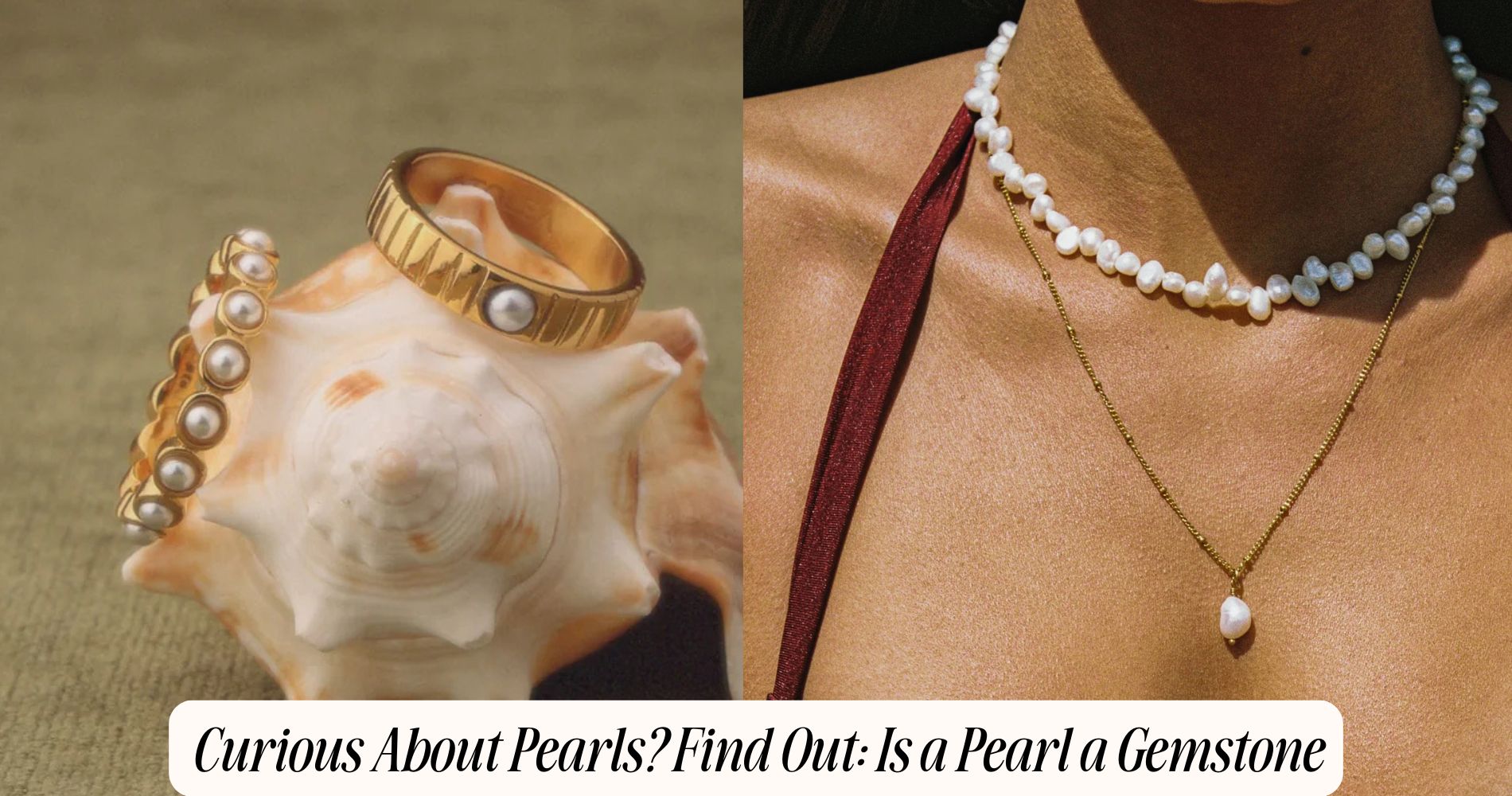 is a pearl a gemstone​