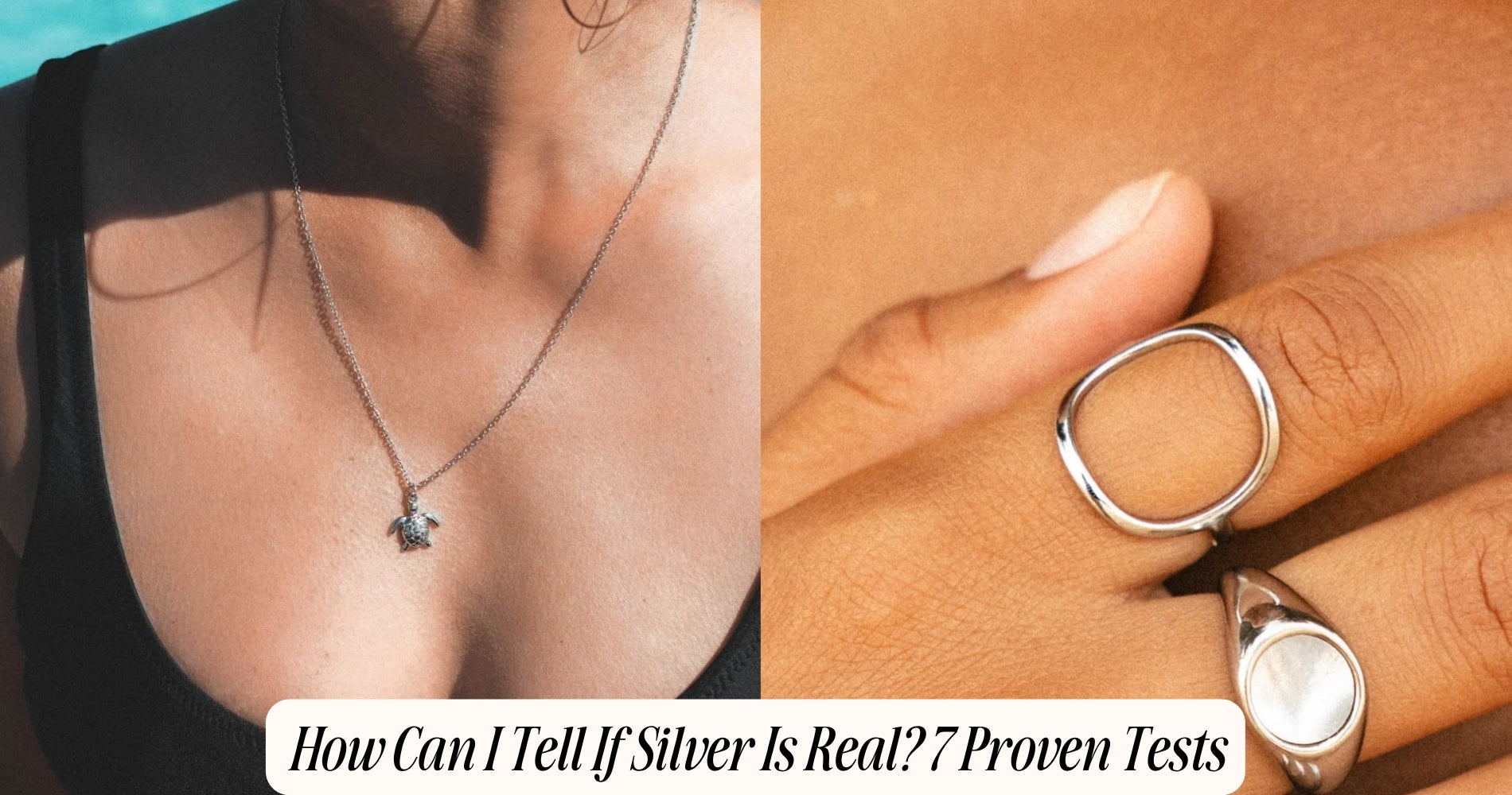 how can i tell if silver is real