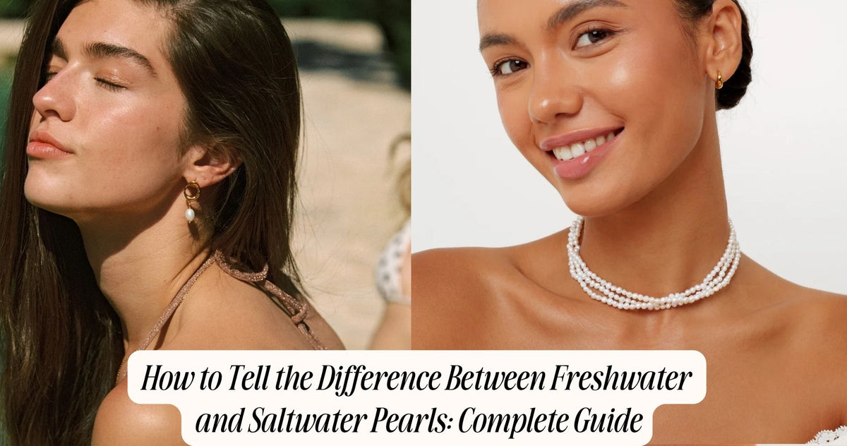 how to tell the difference between freshwater and saltwater pearls
