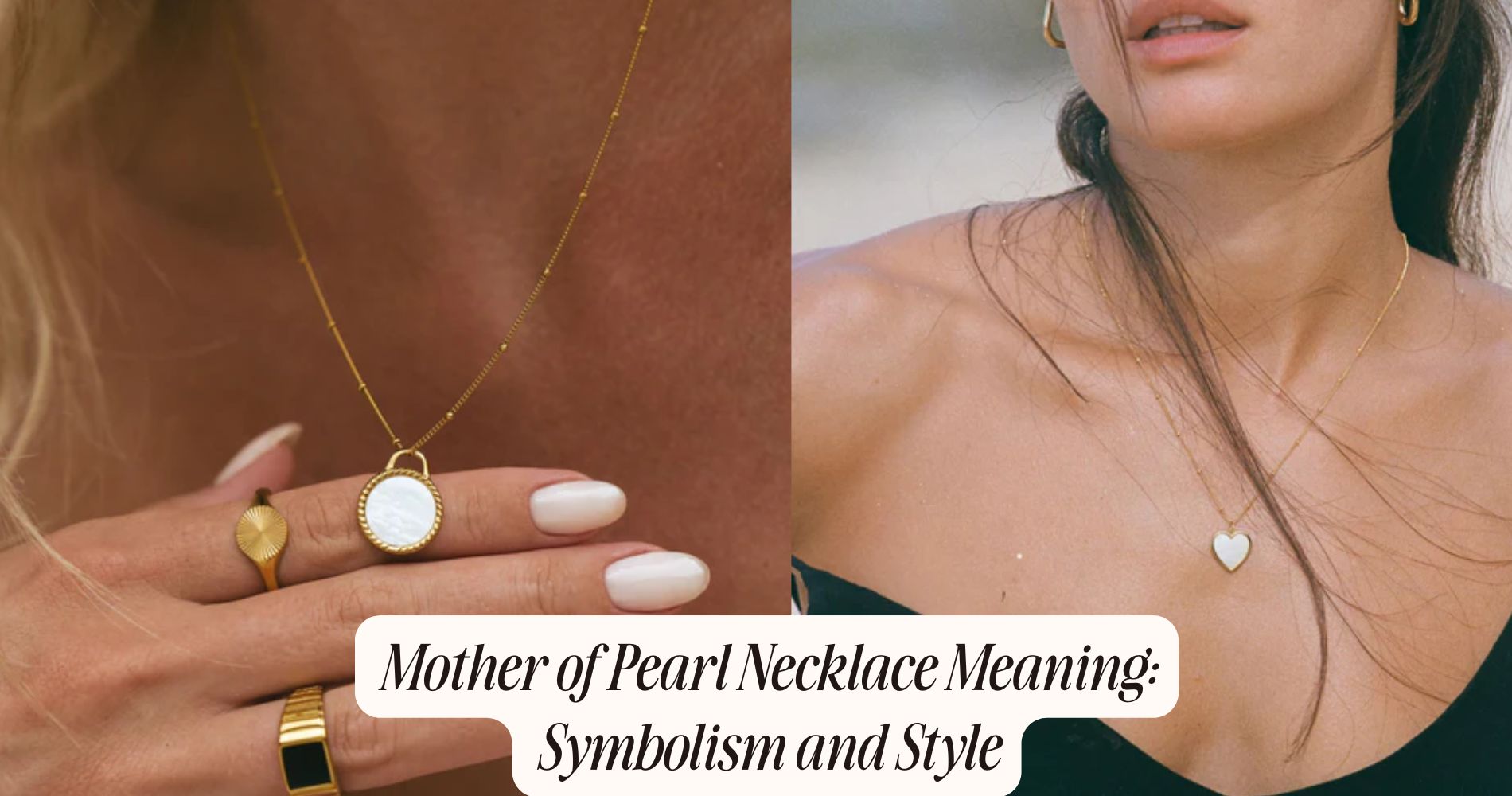 mother of pearl necklace meaning