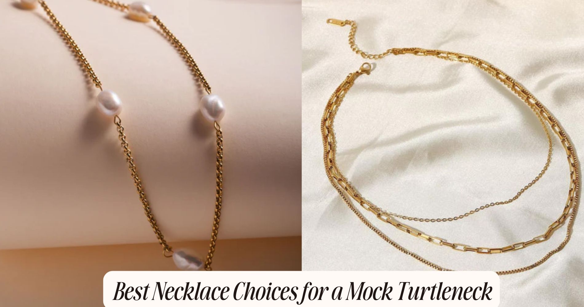 necklace for mock turtleneck