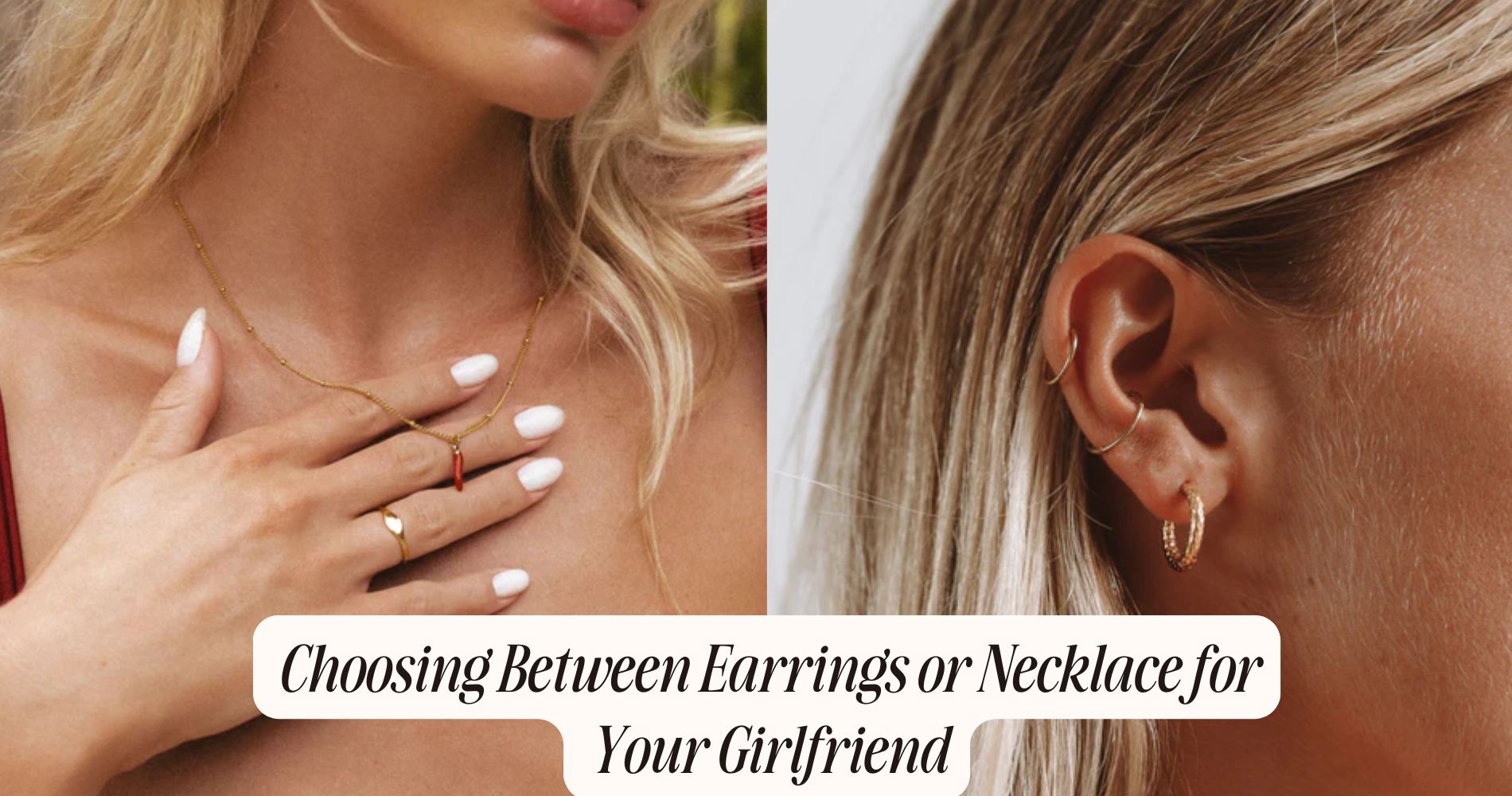 earrings or necklace for girlfriend