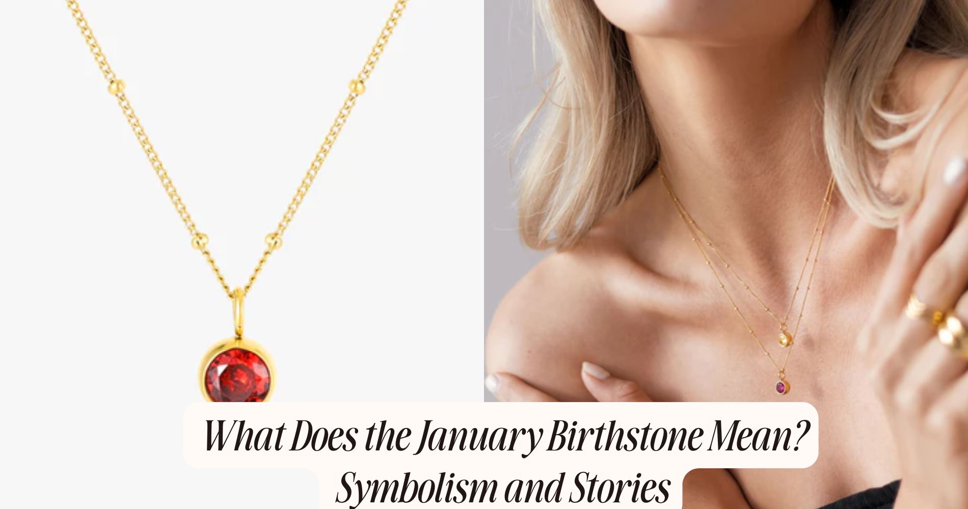 what does the january birthstone mean