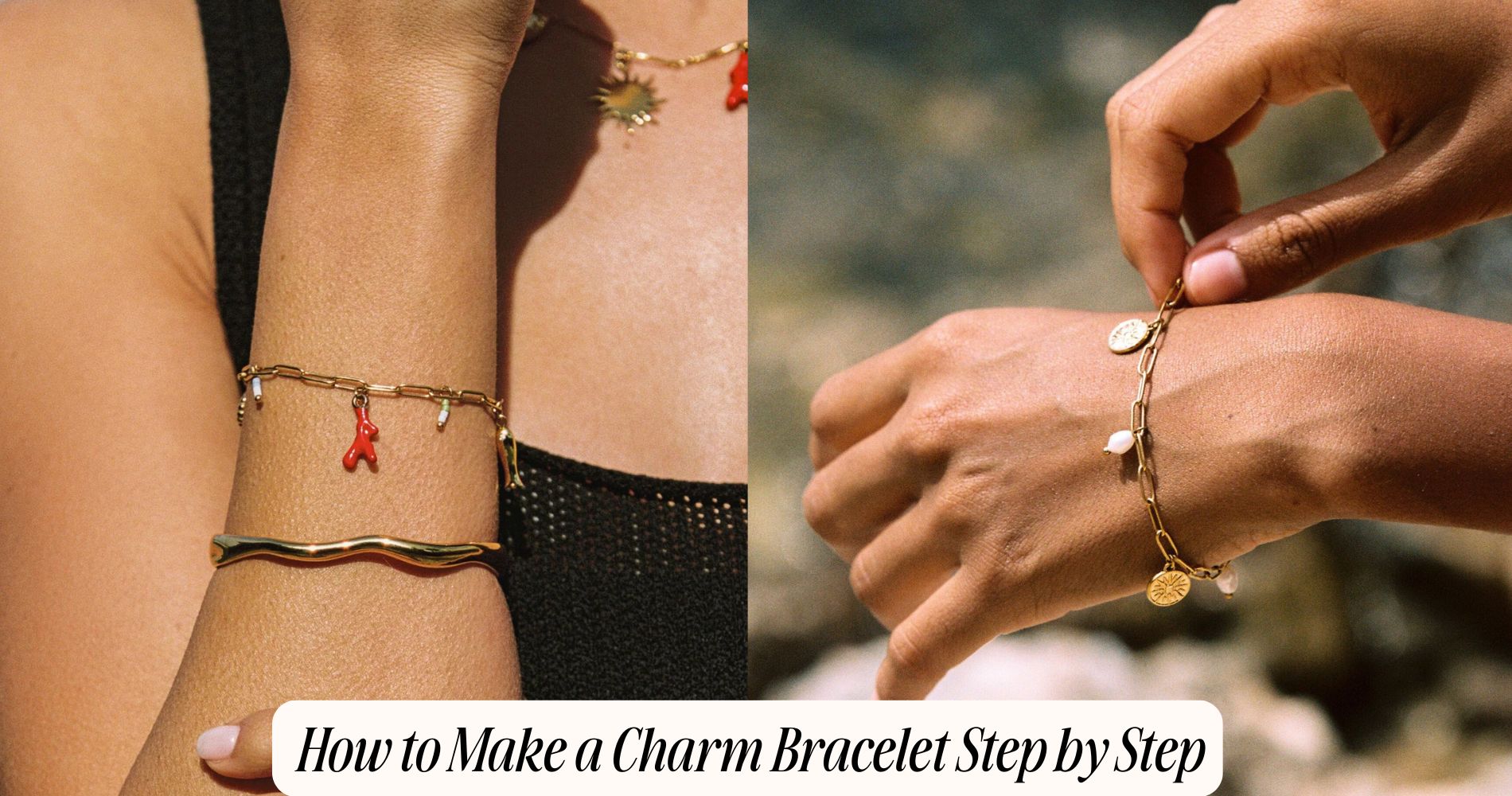 how to make a charm bracelet