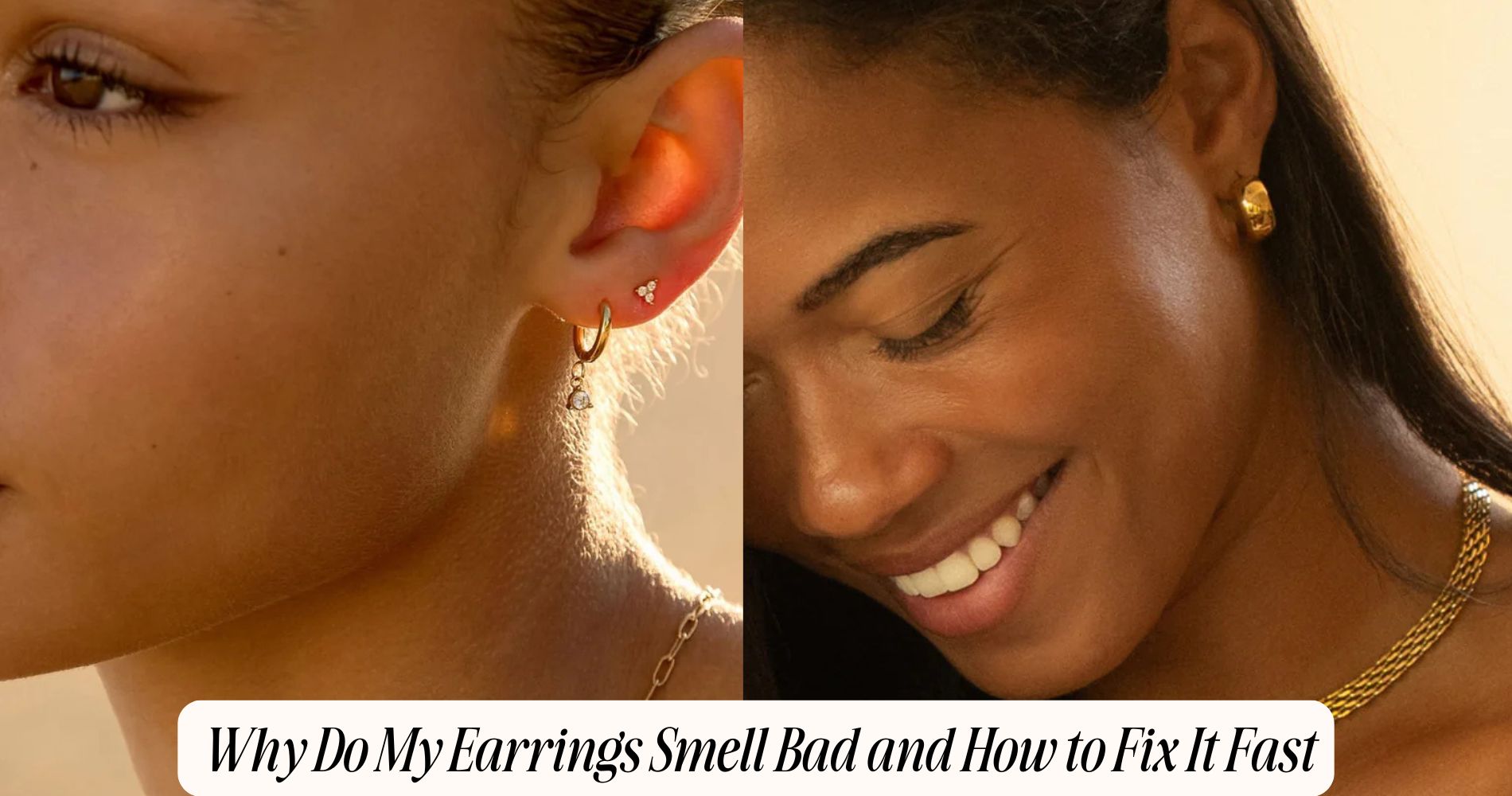 why do my earrings smell bad