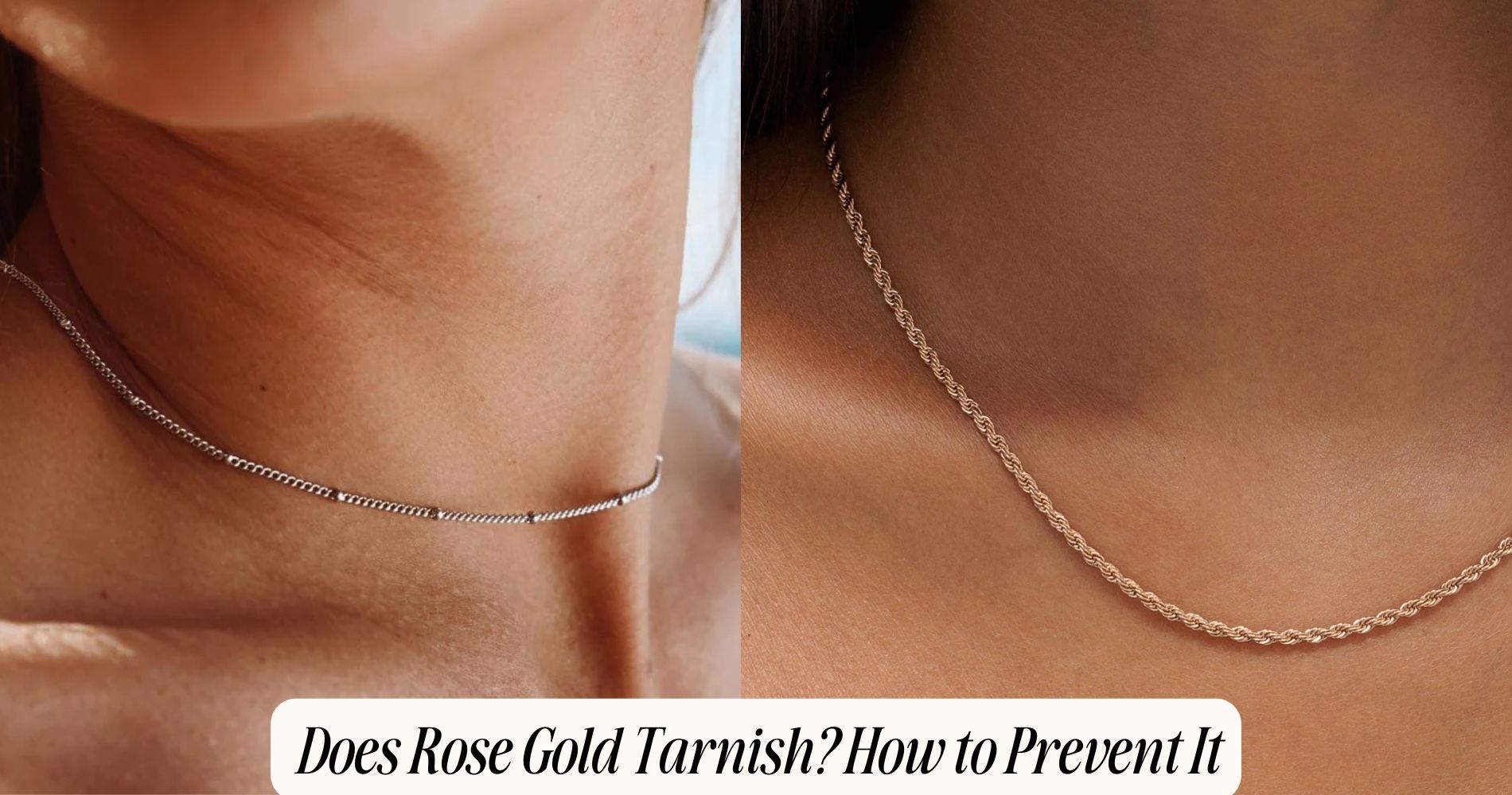 does rose gold tarnish