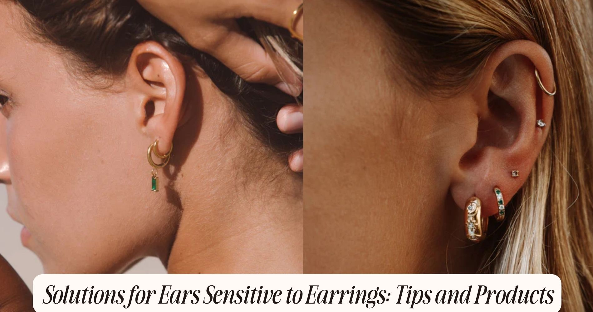 ears sensitive to earrings