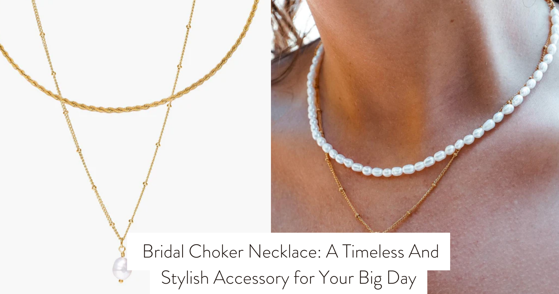 bridal choker