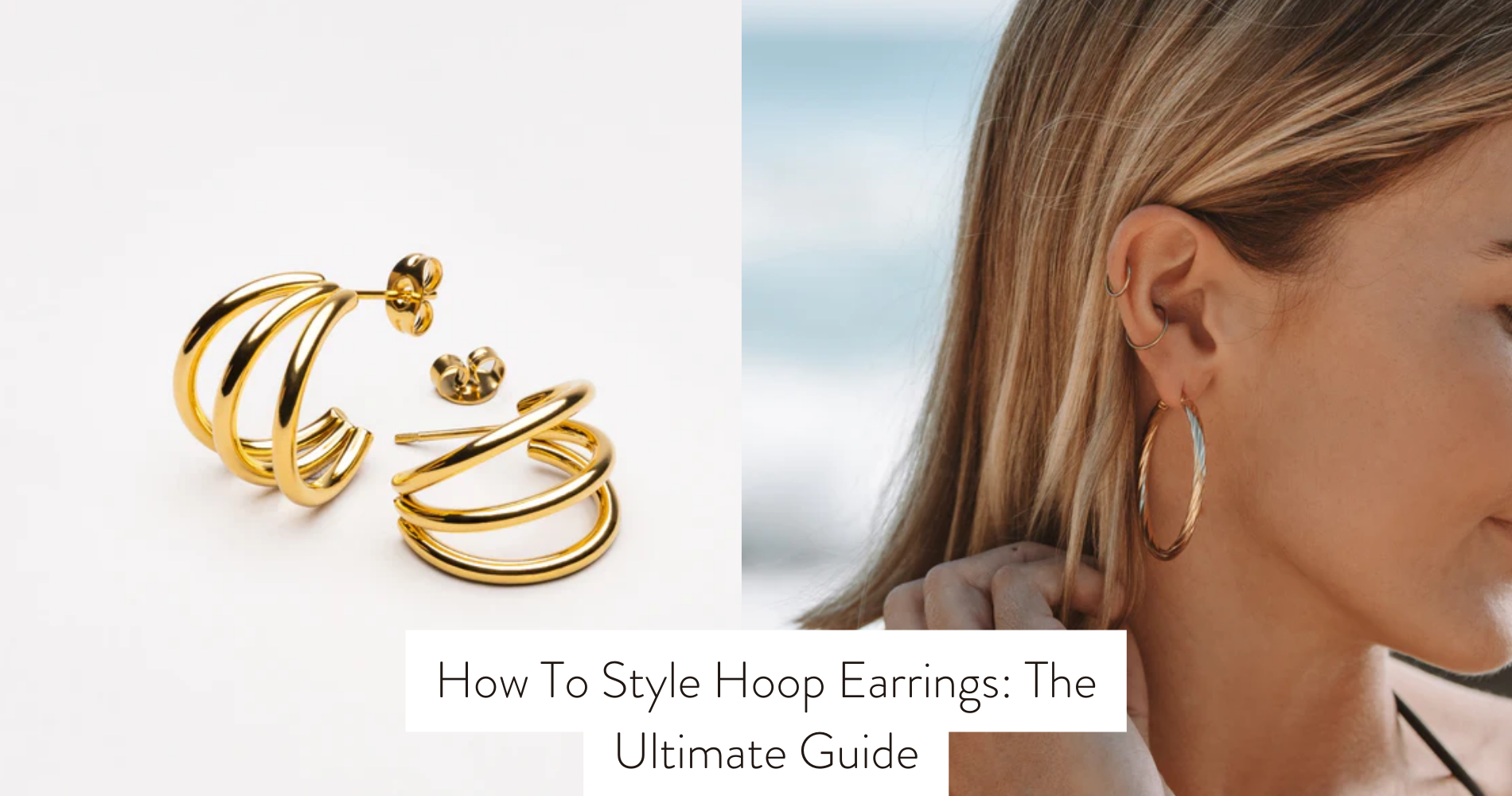 hoop earrings styling