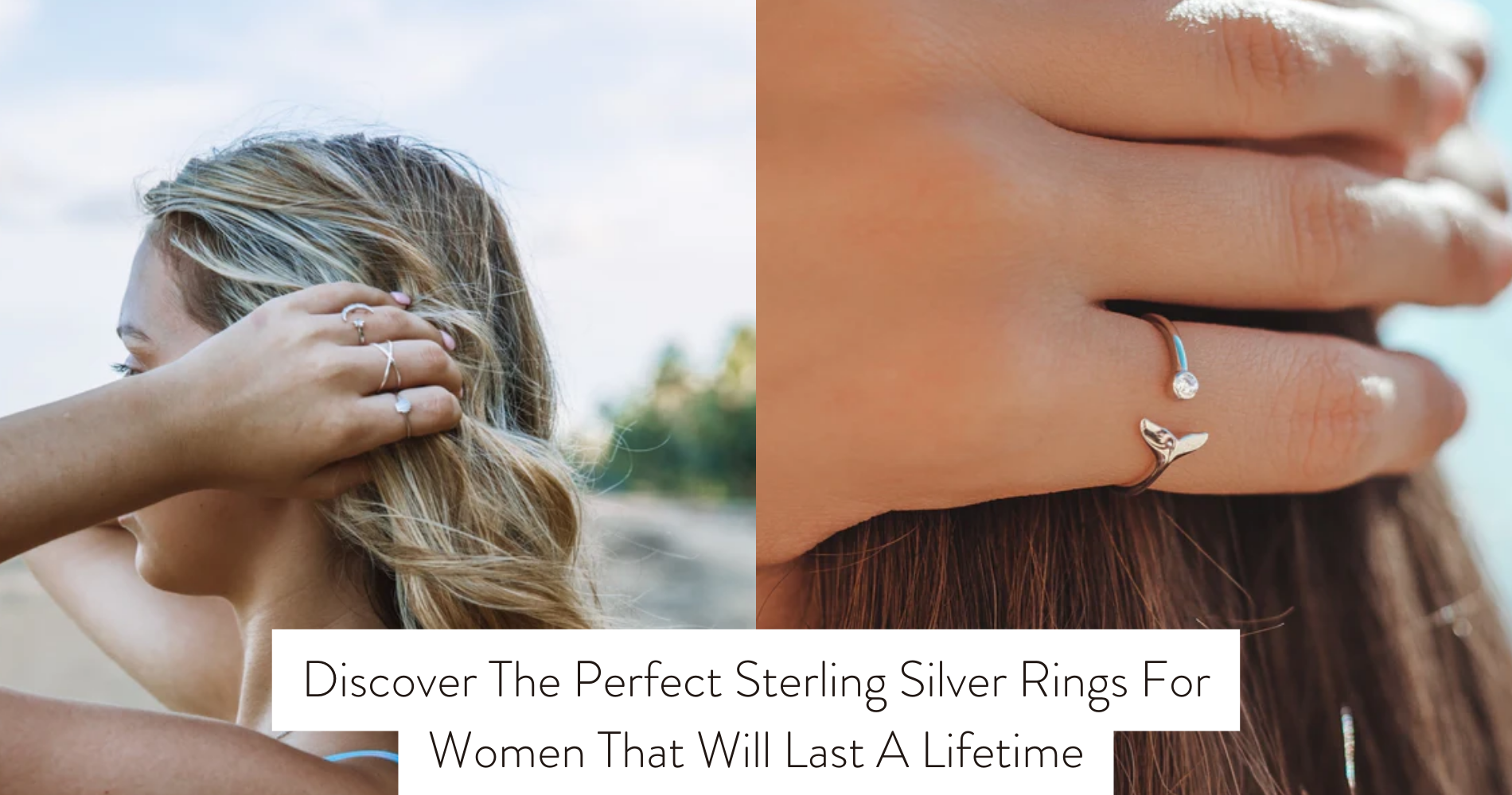 sterling silver rings for women