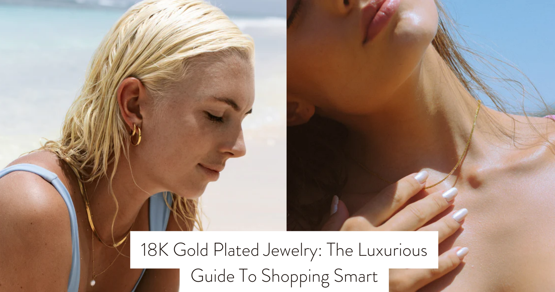 18k gold plated jewelry