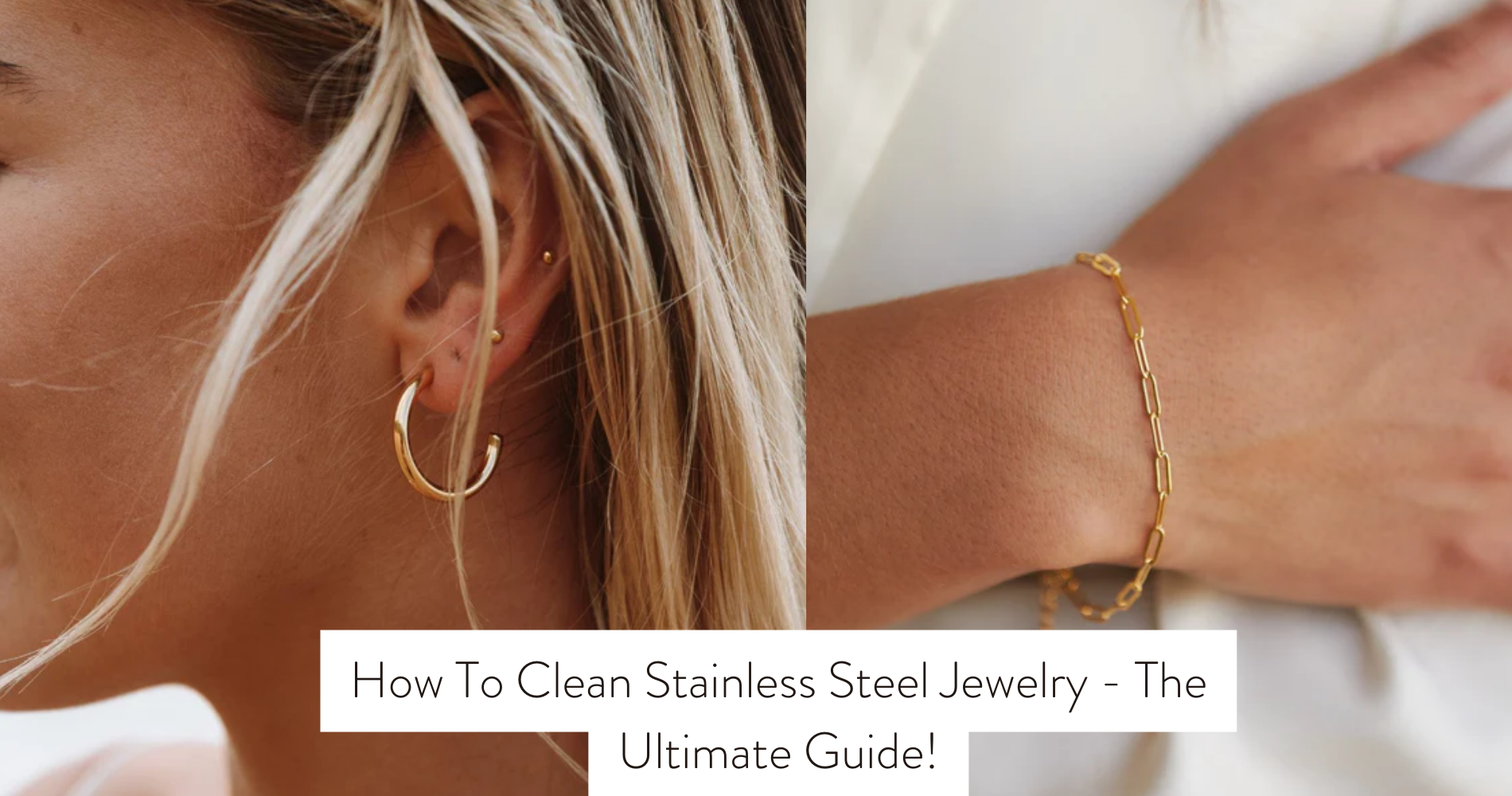 how to clean stainless steel jewelry