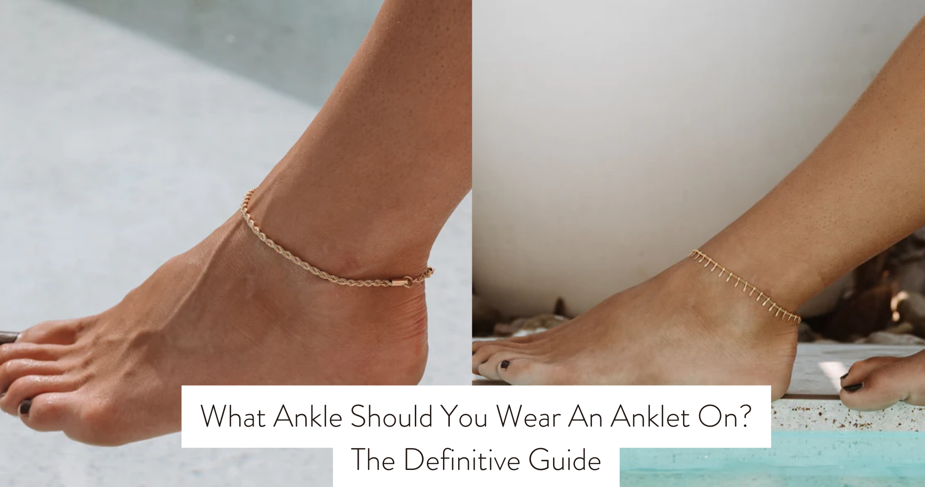 what ankle to wear anklet on