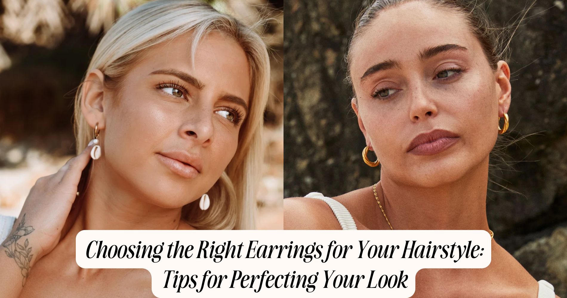 choosing the right earrings for your hairstyle