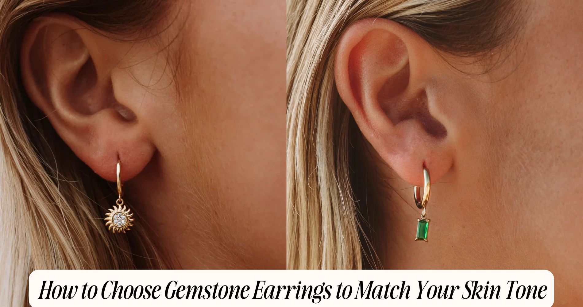 how to choose gemstone earrings